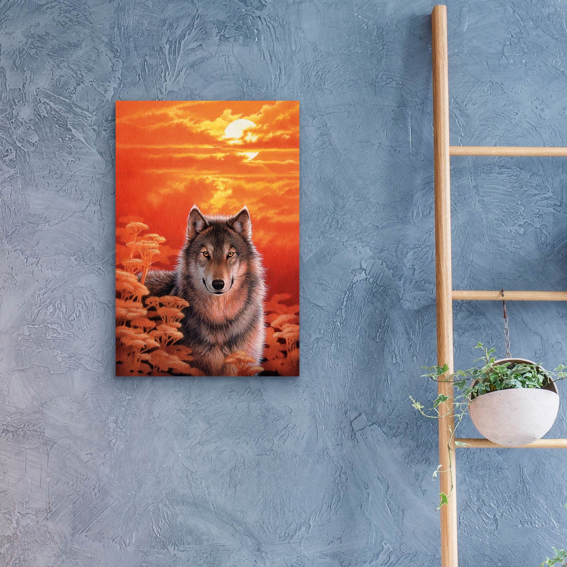 Epic Art 'Gaze' by Joh Naito, Acrylic Glass Wall Art,16x24