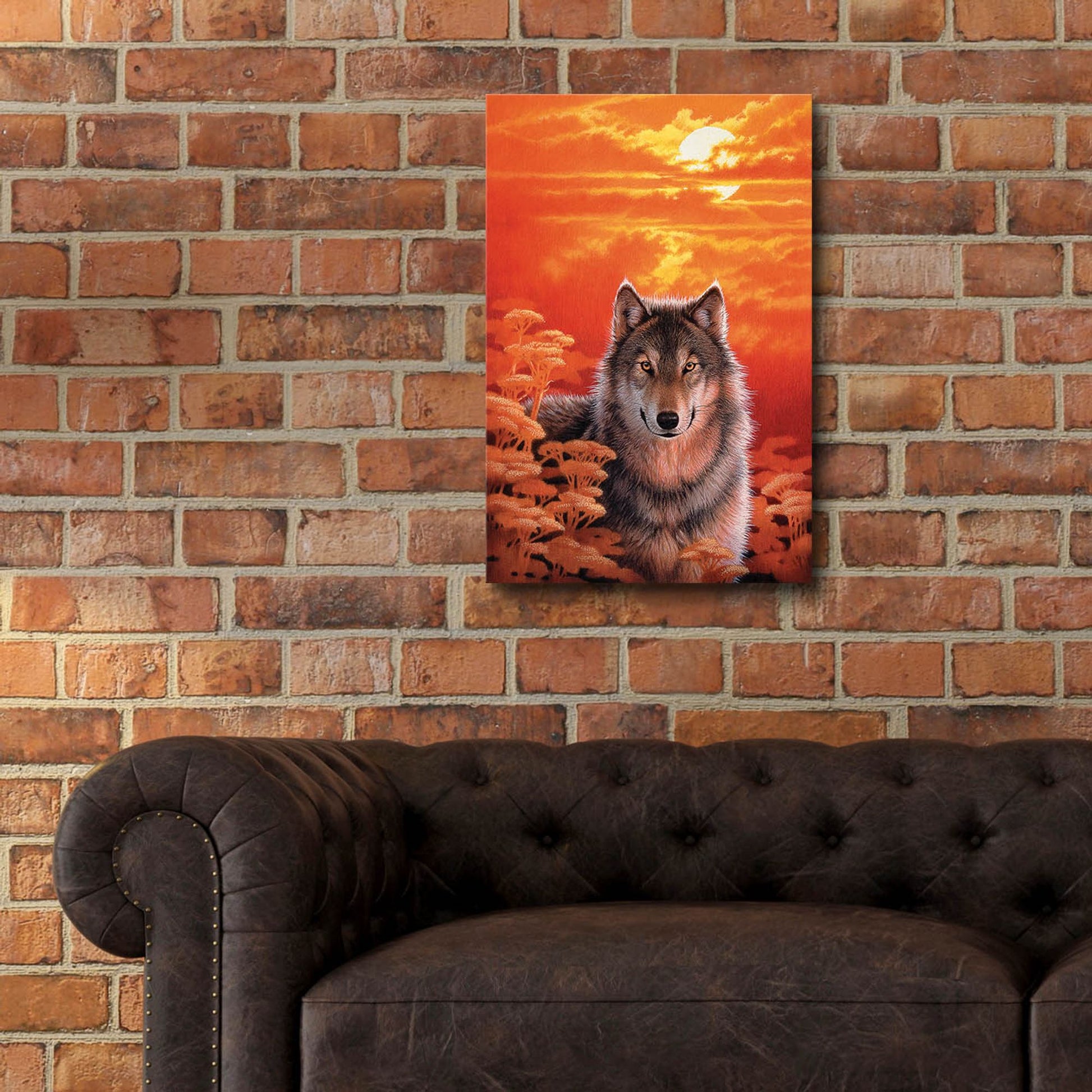 Epic Art 'Gaze' by Joh Naito, Acrylic Glass Wall Art,16x24