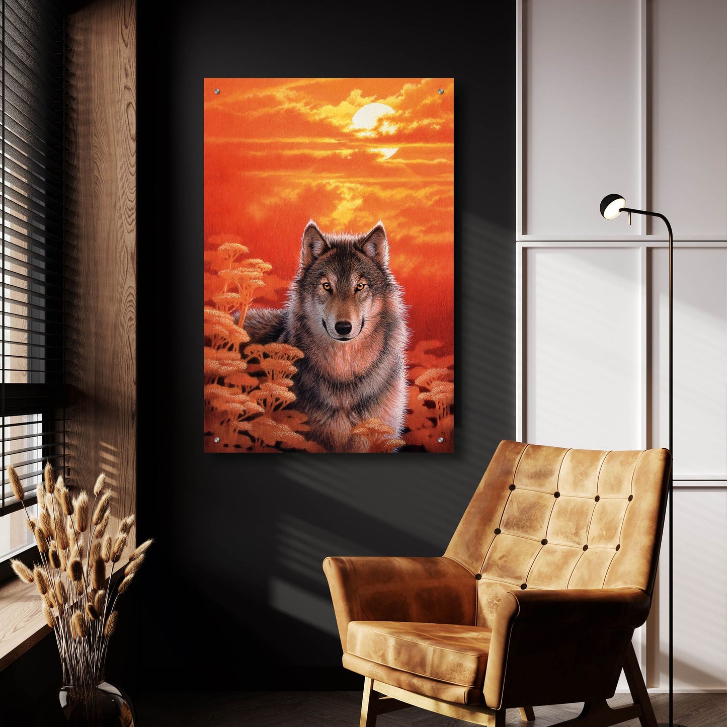 Epic Art 'Gaze' by Joh Naito, Acrylic Glass Wall Art,24x36