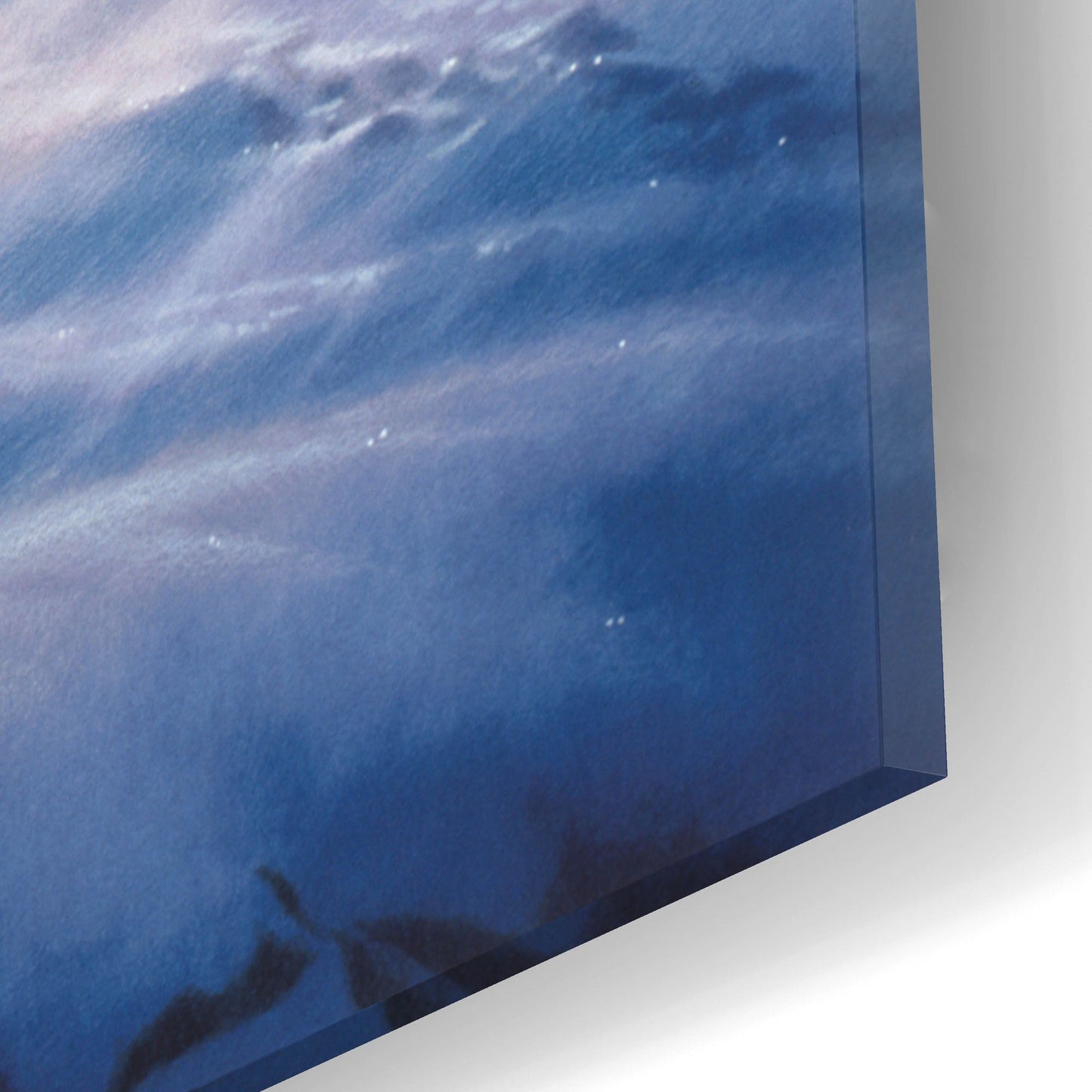Epic Art 'In Snowstorm' by Joh Naito, Acrylic Glass Wall Art,16x12