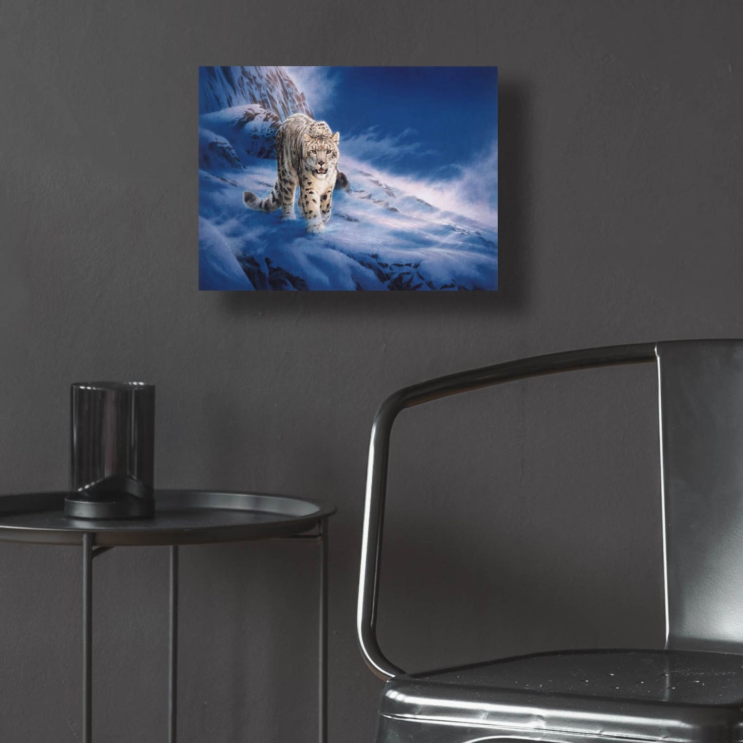 Epic Art 'In Snowstorm' by Joh Naito, Acrylic Glass Wall Art,16x12