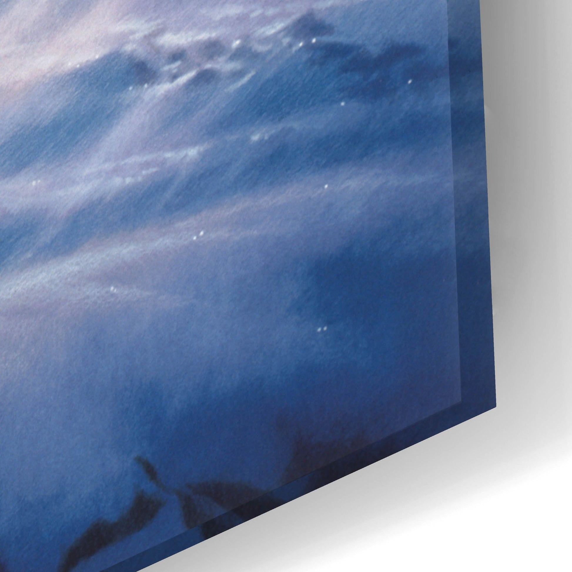 Epic Art 'In Snowstorm' by Joh Naito, Acrylic Glass Wall Art,24x16