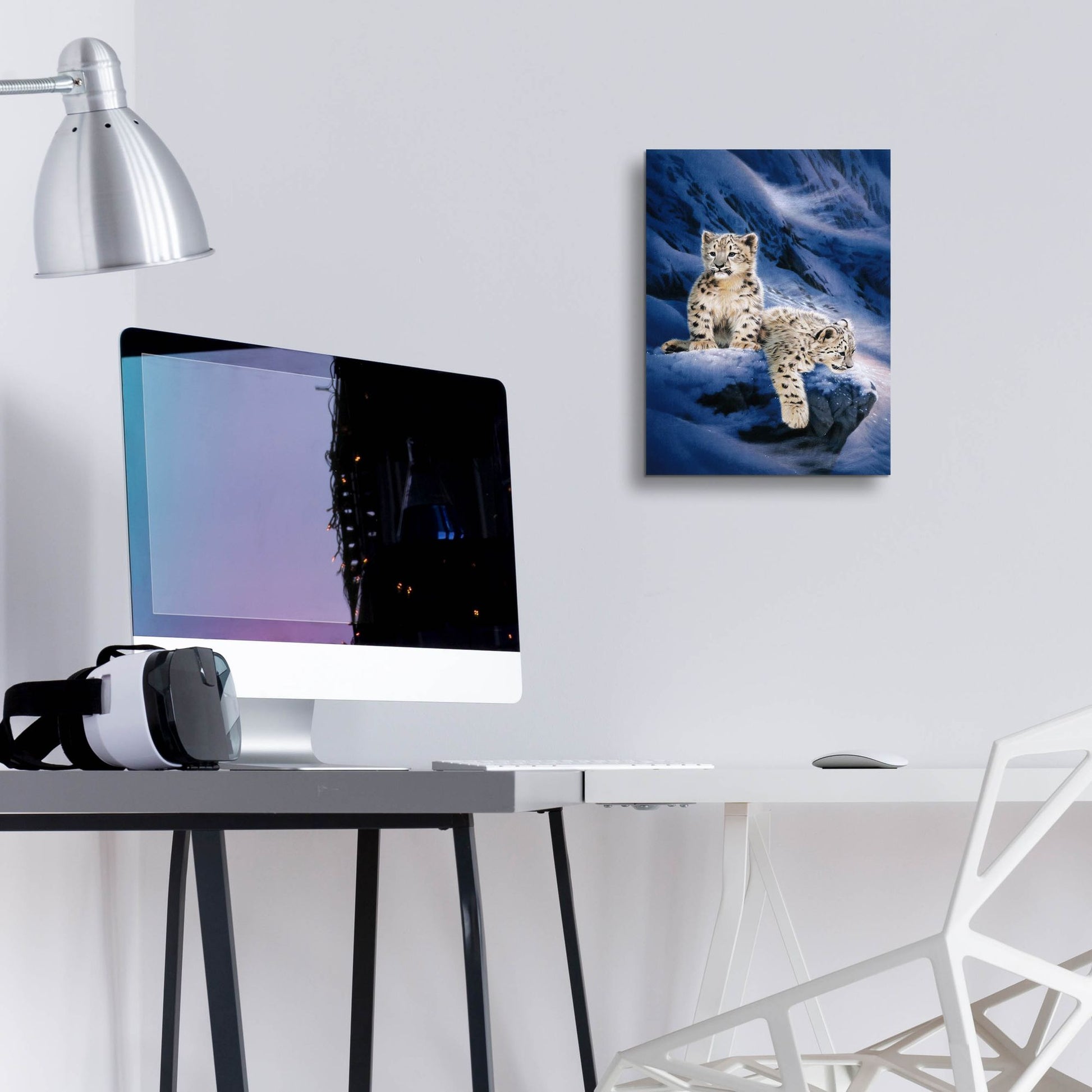 Epic Art 'Live In Himaroyan-Left' by Joh Naito, Acrylic Glass Wall Art,12x16