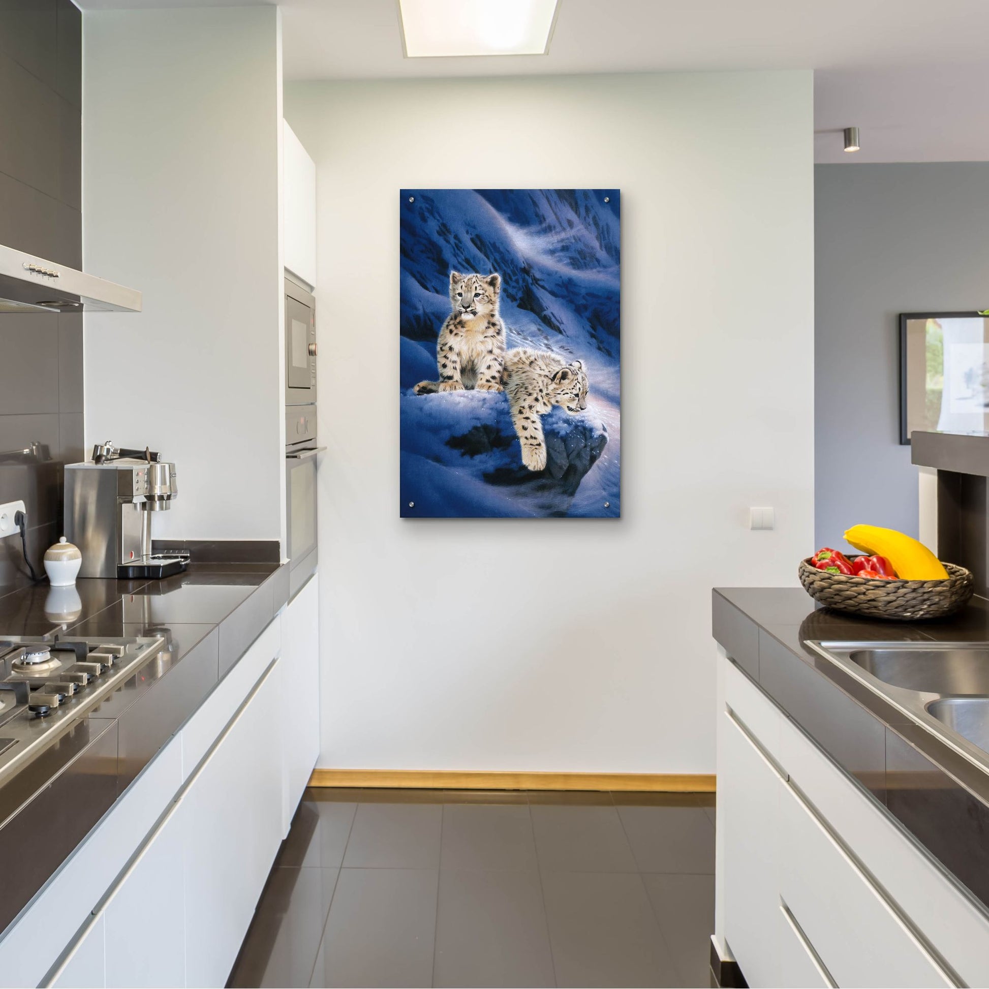 Epic Art 'Live In Himaroyan-Left' by Joh Naito, Acrylic Glass Wall Art,24x36
