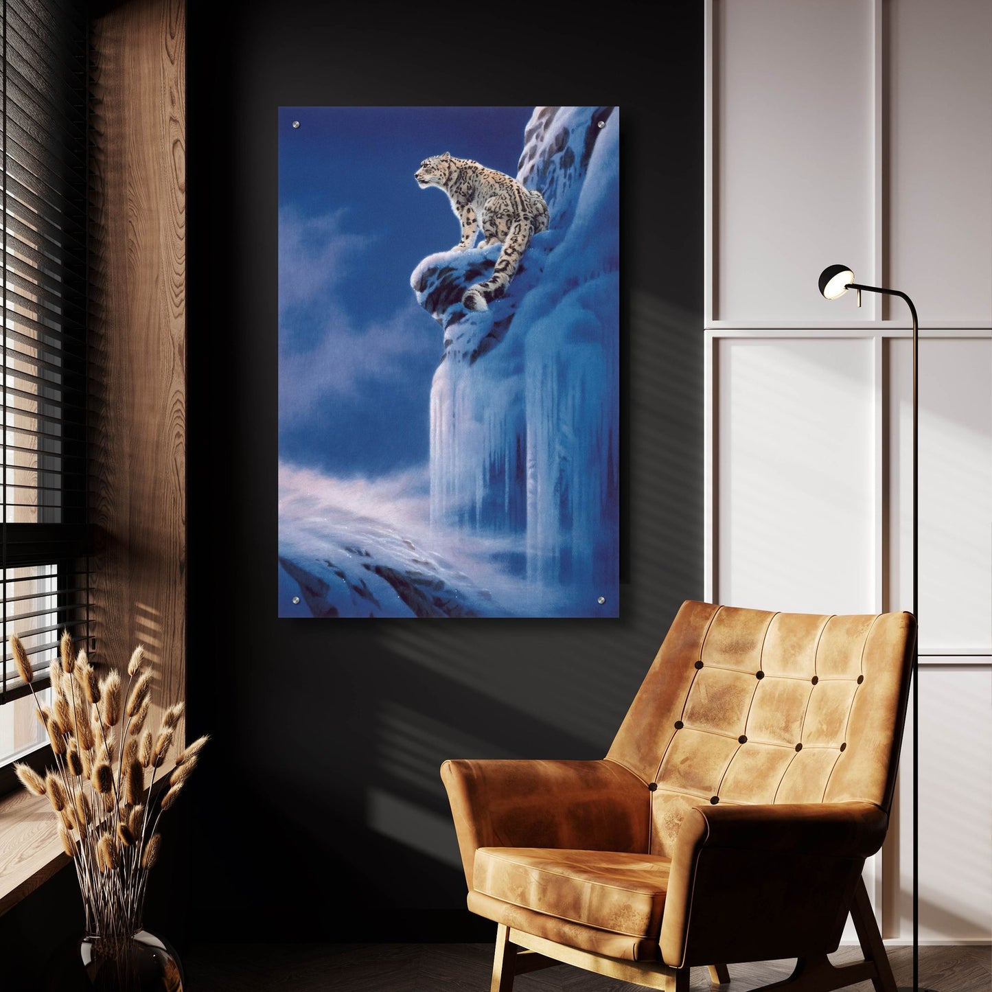 Epic Art 'Live In Himaroyan-Right' by Joh Naito, Acrylic Glass Wall Art,24x36