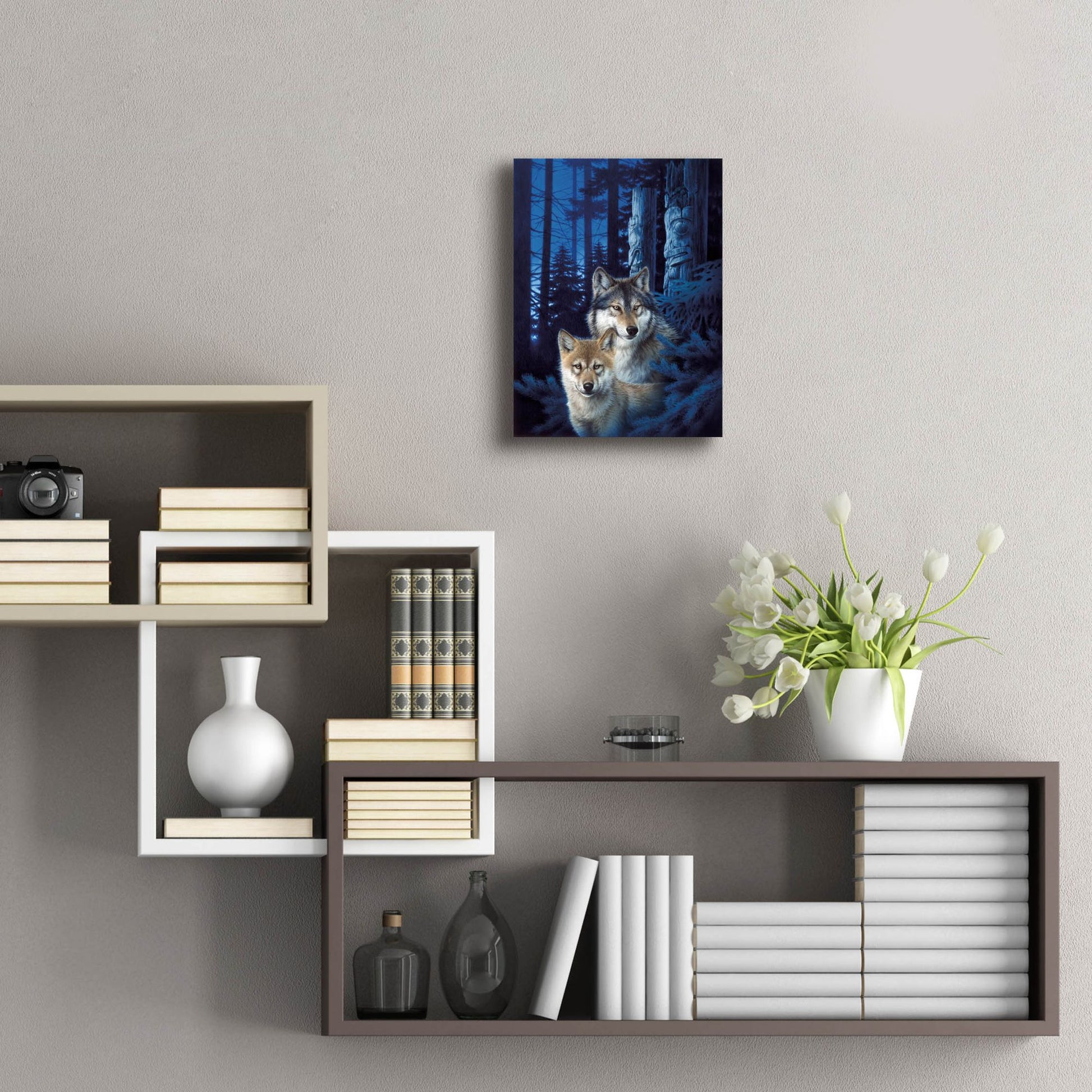 Epic Art 'Mystic Canyon' by Joh Naito, Acrylic Glass Wall Art,12x16
