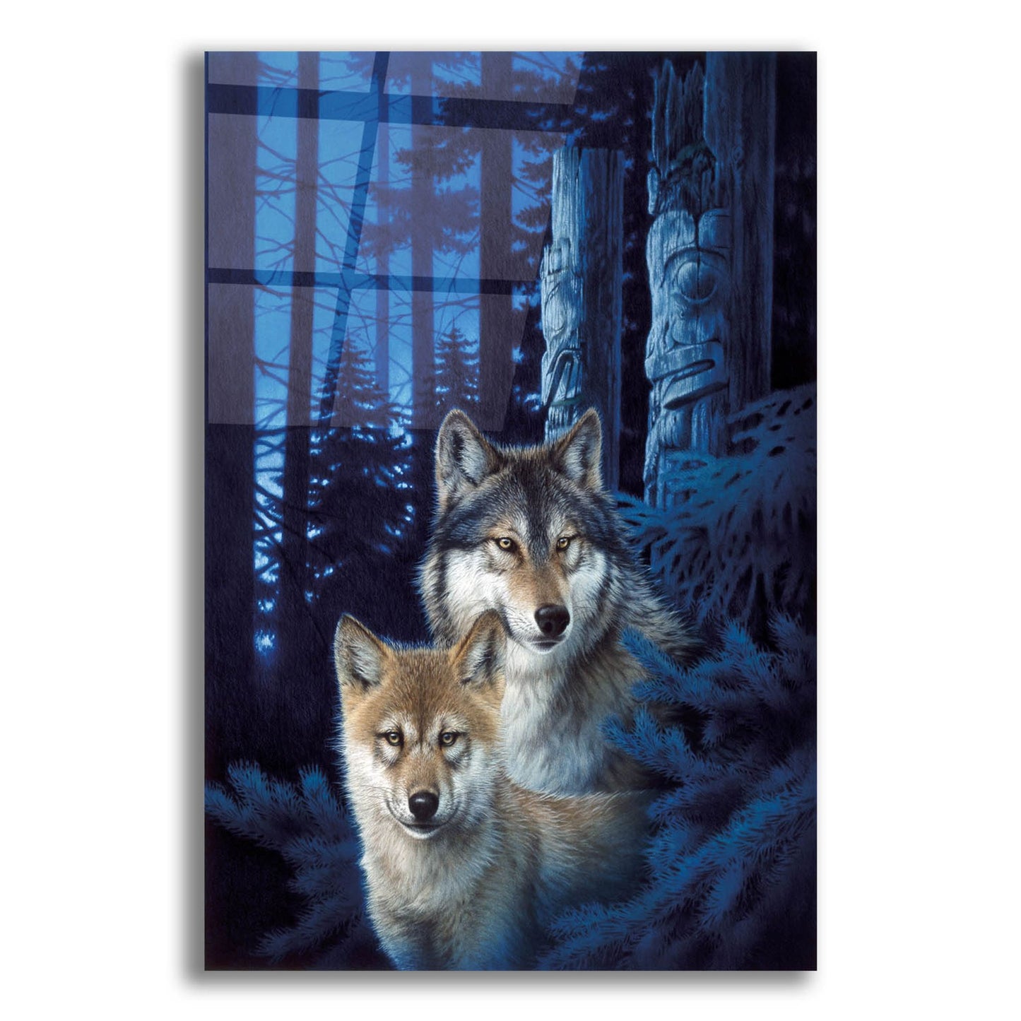 Epic Art 'Mystic Canyon' by Joh Naito, Acrylic Glass Wall Art,12x16