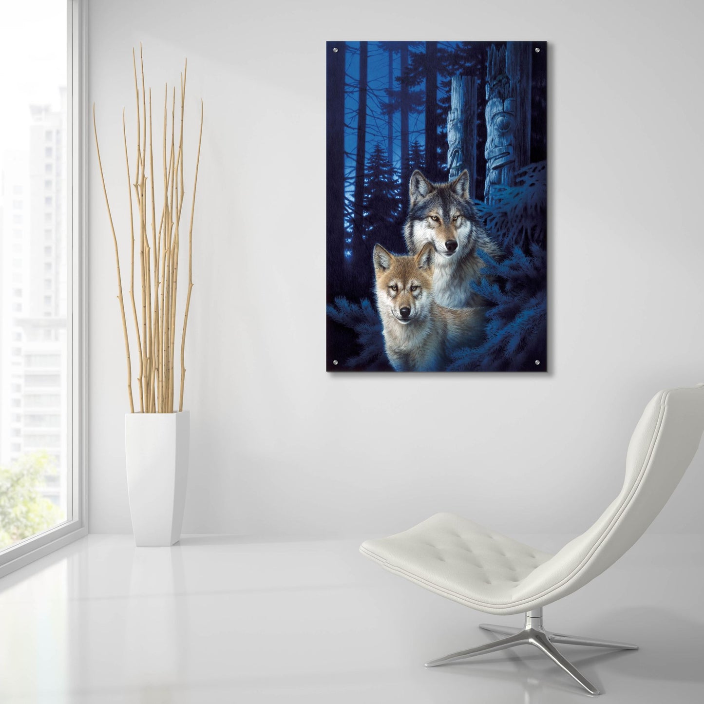 Epic Art 'Mystic Canyon' by Joh Naito, Acrylic Glass Wall Art,24x36