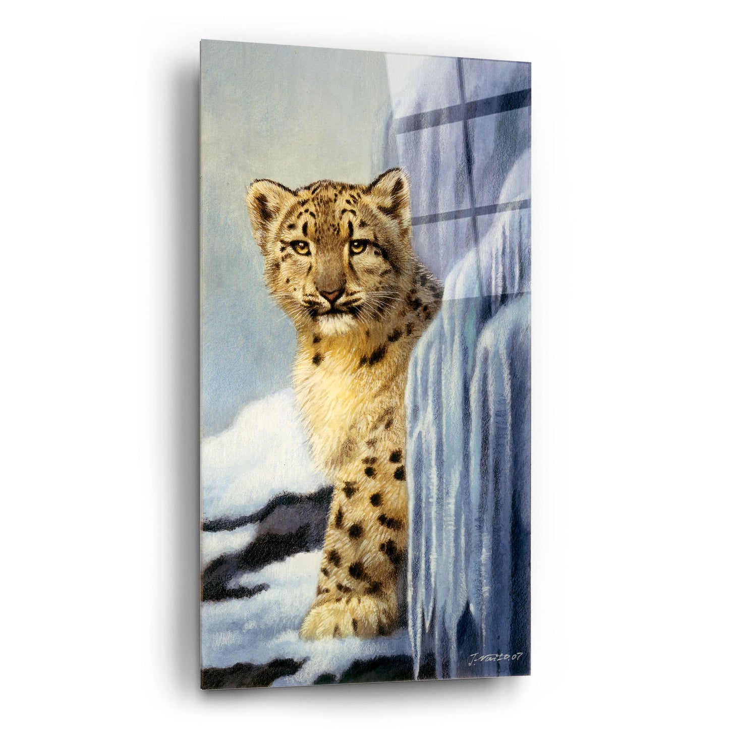 Epic Art 'Icy Hideout' by Joh Naito, Acrylic Glass Wall Art,12x24