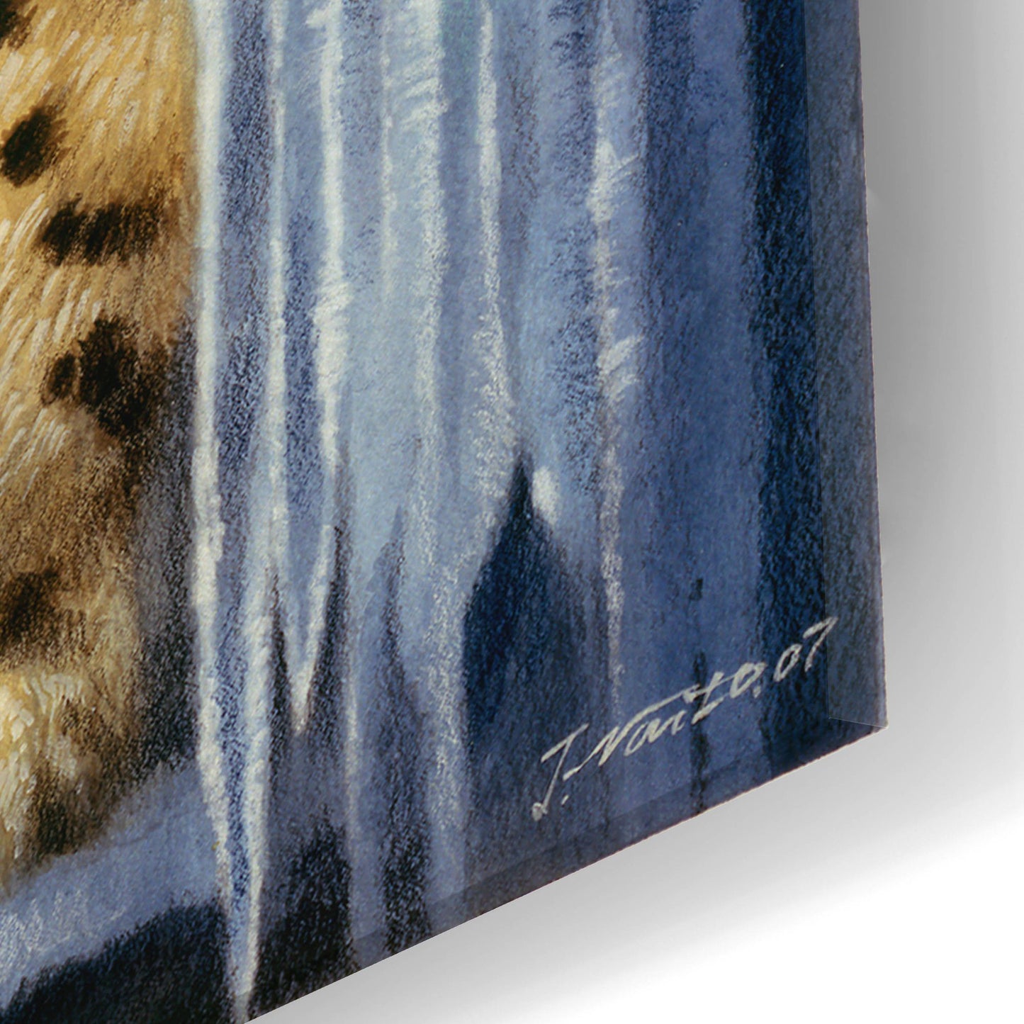 Epic Art 'Icy Hideout' by Joh Naito, Acrylic Glass Wall Art,12x24