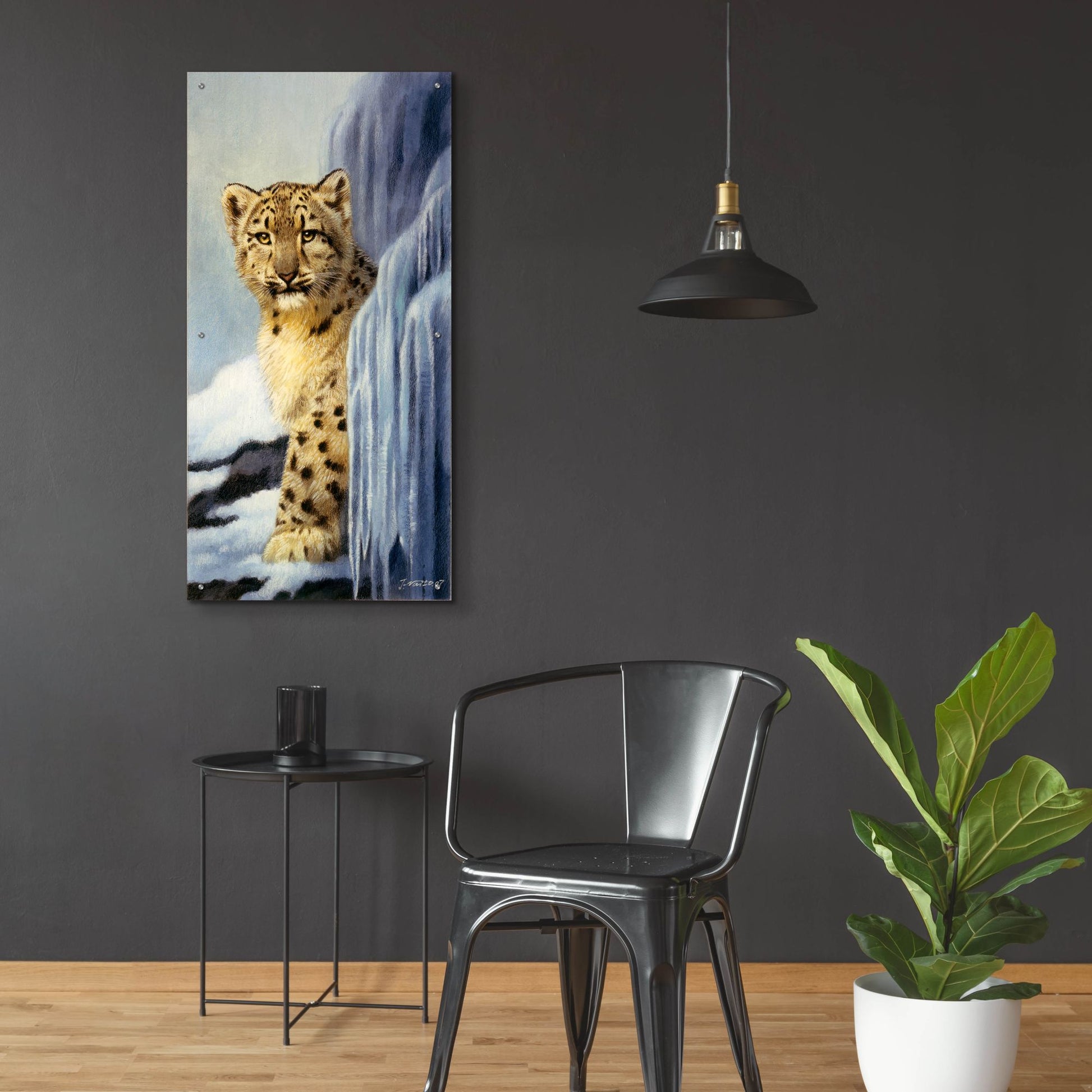 Epic Art 'Icy Hideout' by Joh Naito, Acrylic Glass Wall Art,24x48