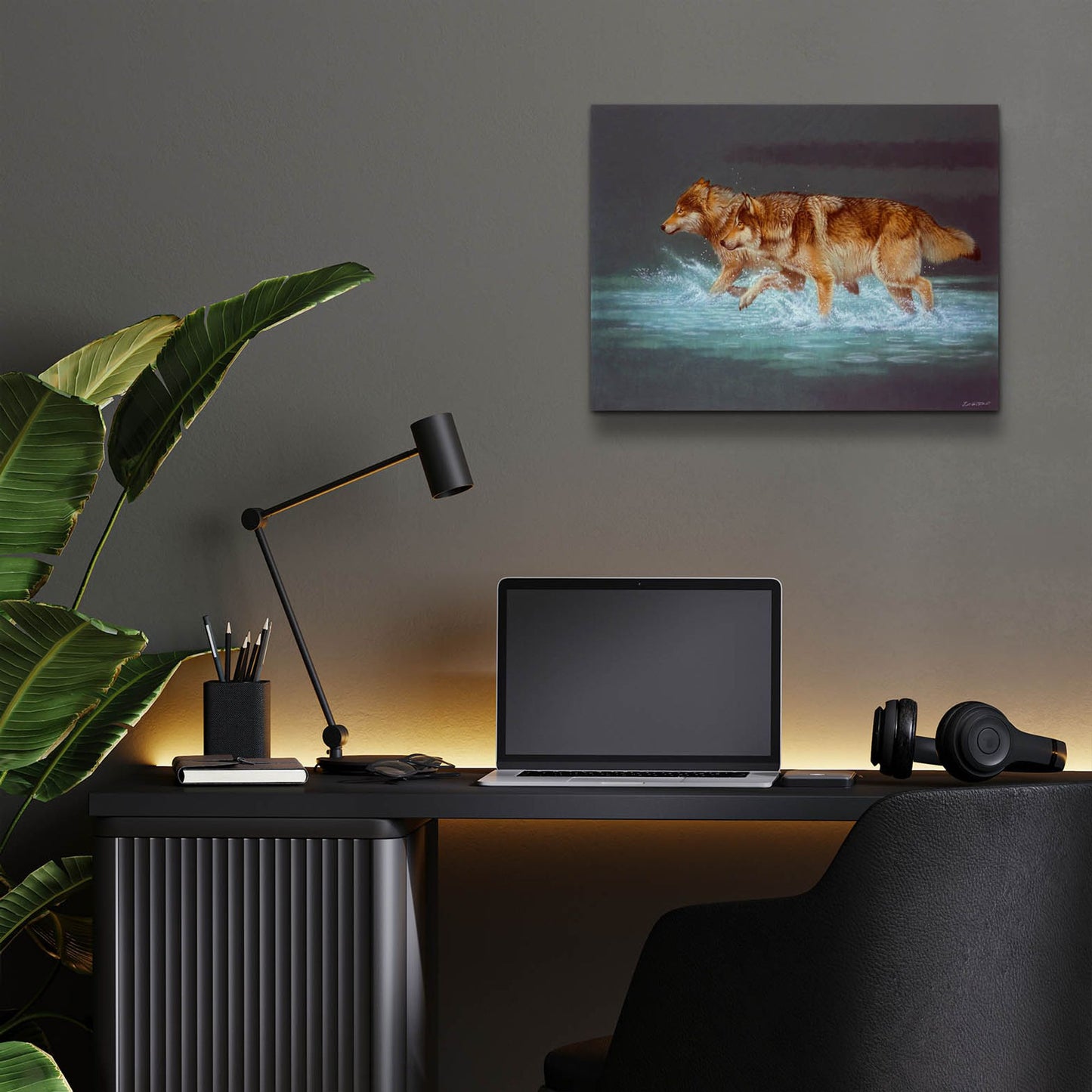 Epic Art 'Evening Travels' by Joh Naito, Acrylic Glass Wall Art,16x12