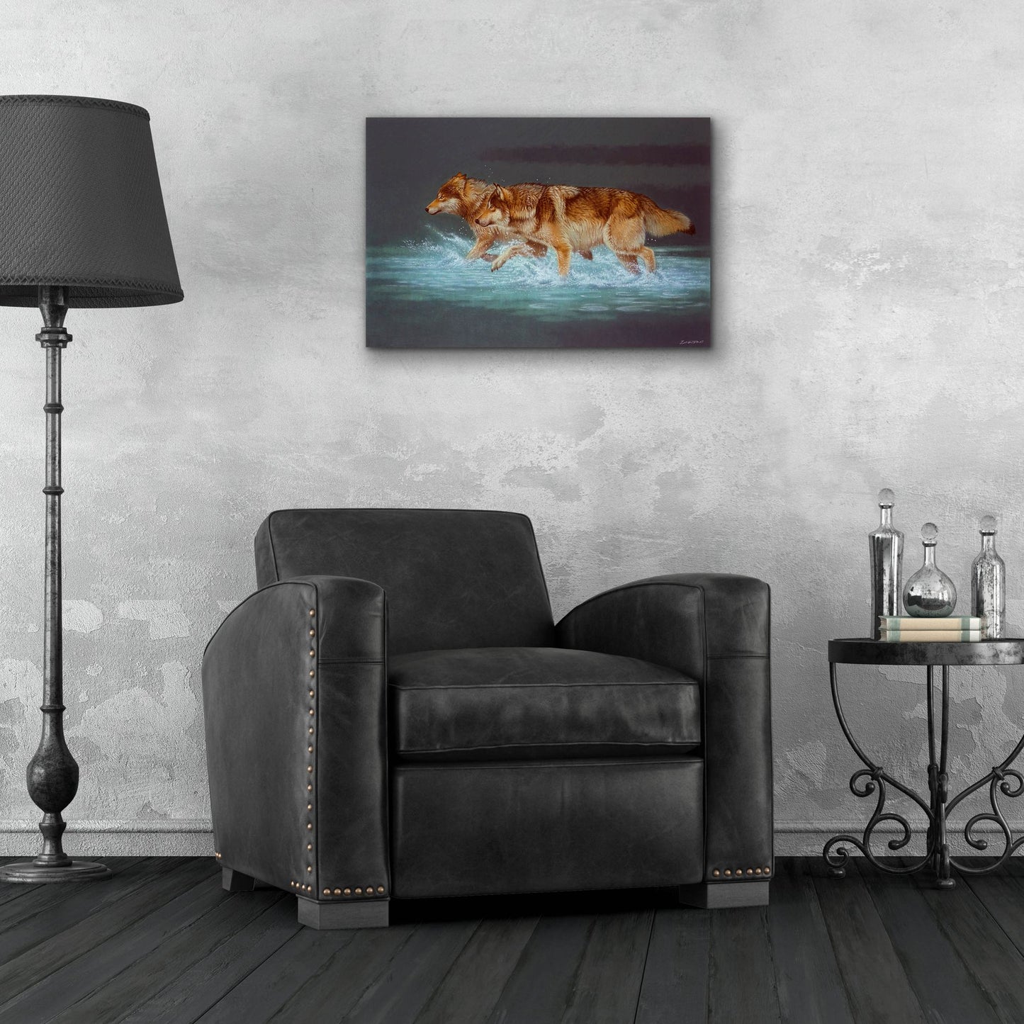 Epic Art 'Evening Travels' by Joh Naito, Acrylic Glass Wall Art,24x16