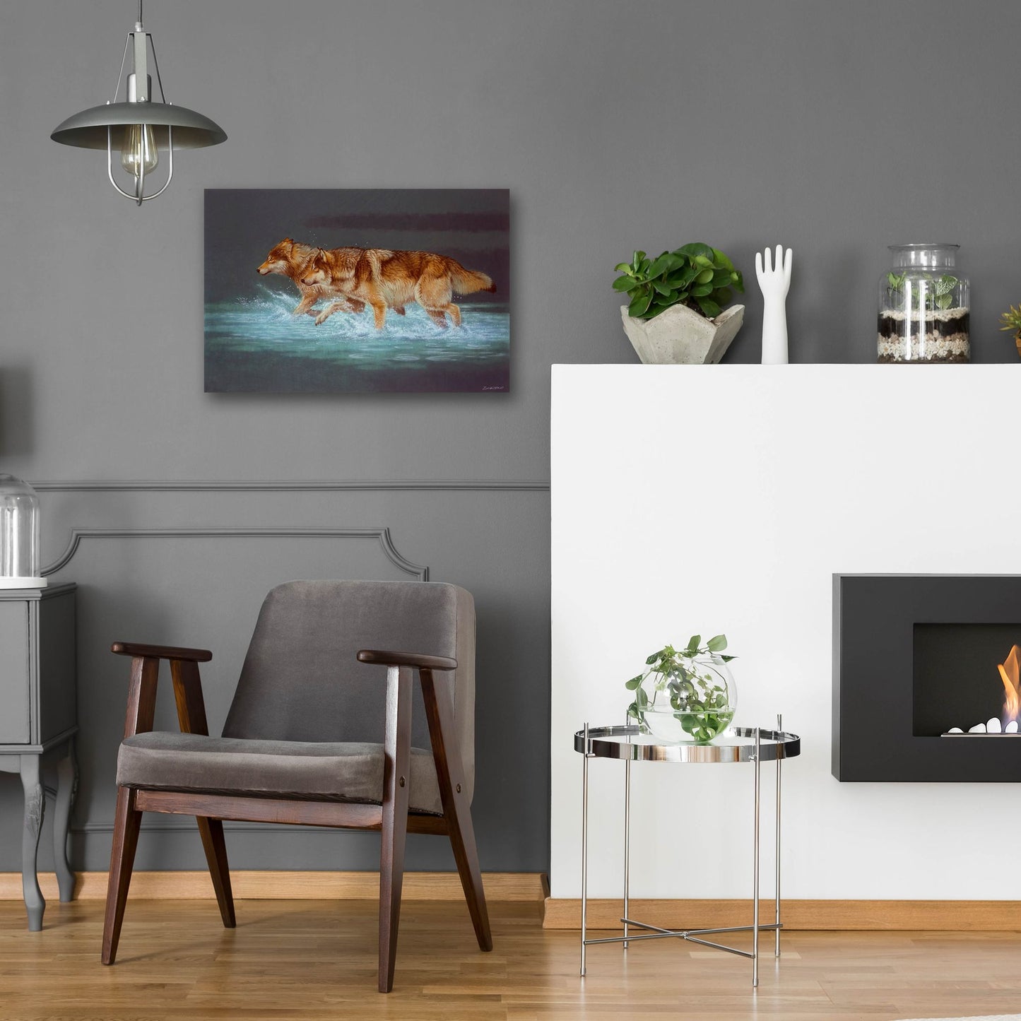 Epic Art 'Evening Travels' by Joh Naito, Acrylic Glass Wall Art,24x16