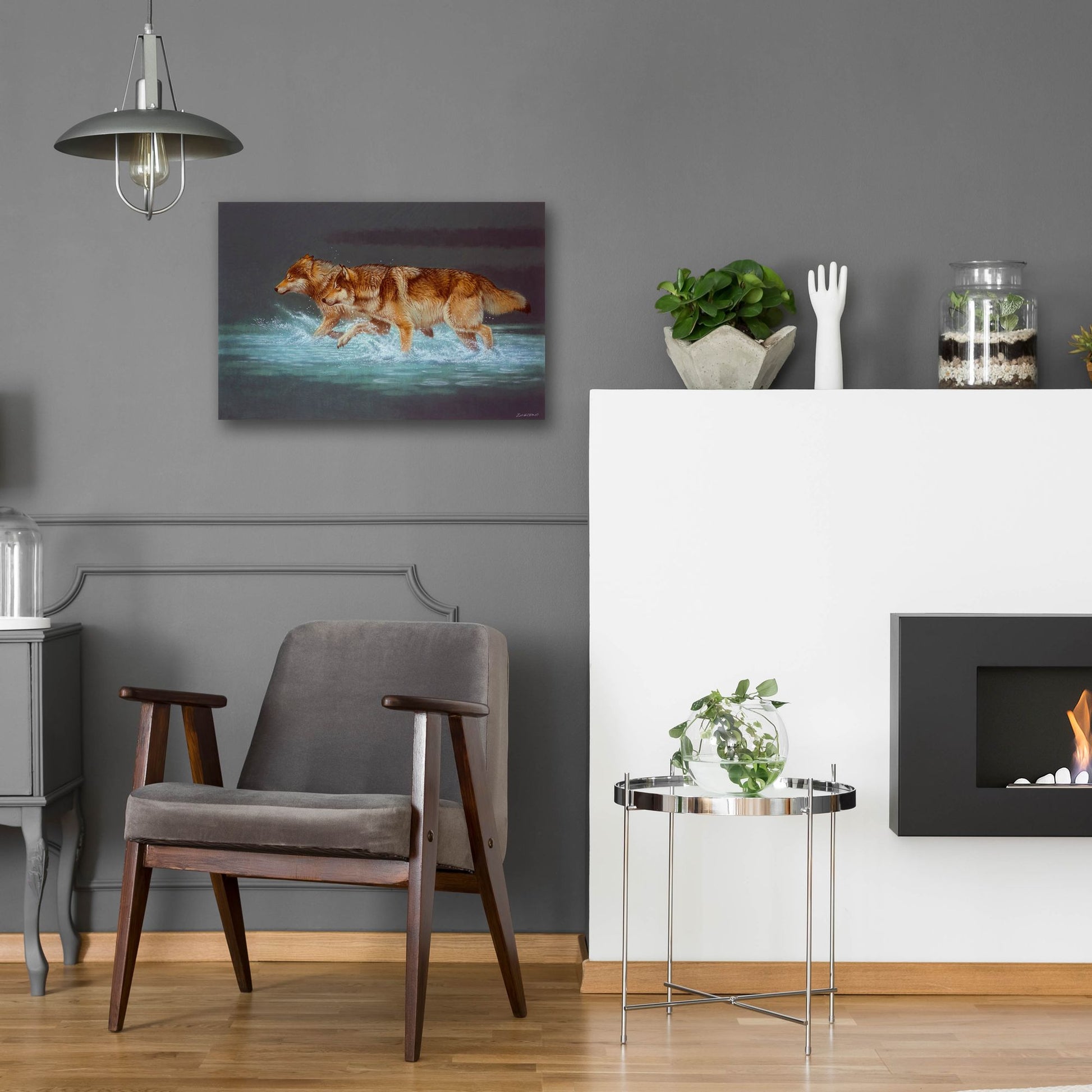 Epic Art 'Evening Travels' by Joh Naito, Acrylic Glass Wall Art,24x16