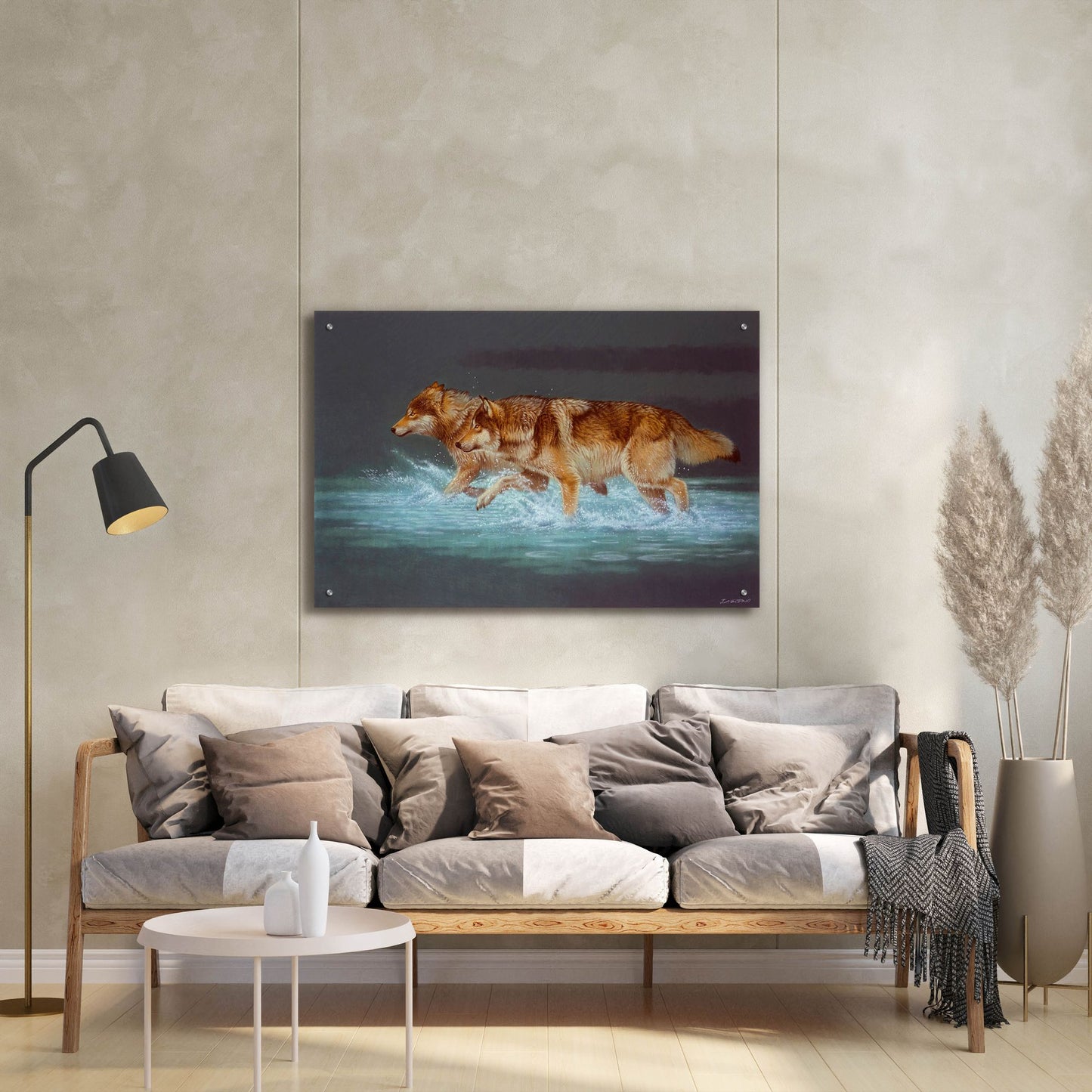 Epic Art 'Evening Travels' by Joh Naito, Acrylic Glass Wall Art,36x24