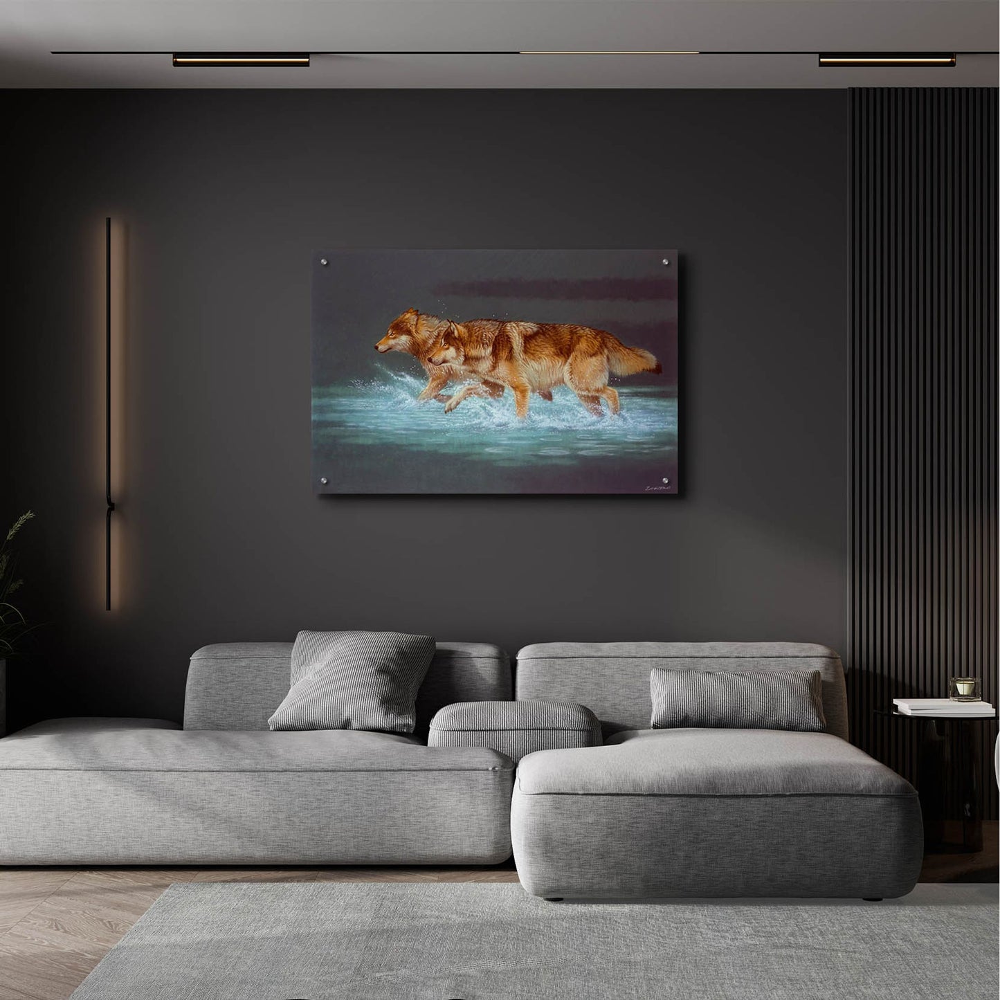 Epic Art 'Evening Travels' by Joh Naito, Acrylic Glass Wall Art,36x24