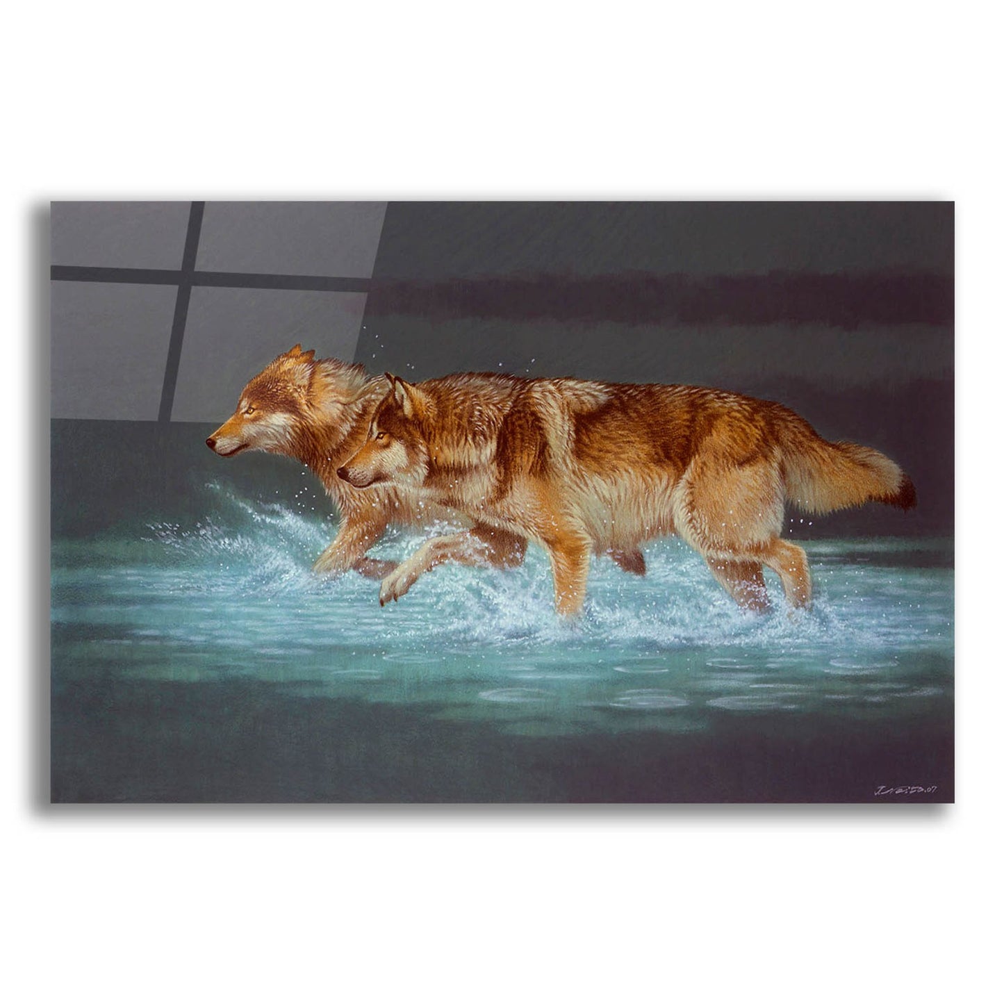 Epic Art 'Evening Travels' by Joh Naito, Acrylic Glass Wall Art