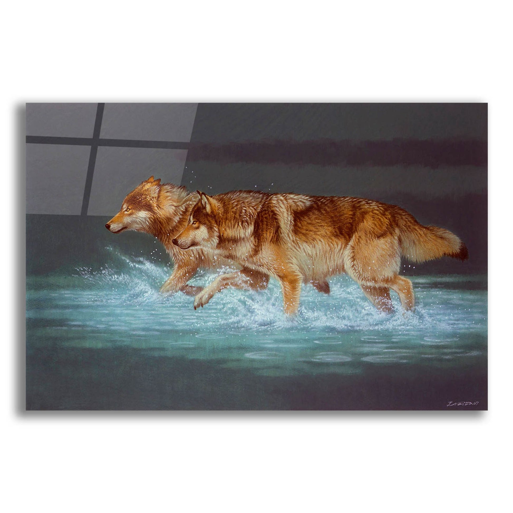 Epic Art 'Evening Travels' by Joh Naito, Acrylic Glass Wall Art