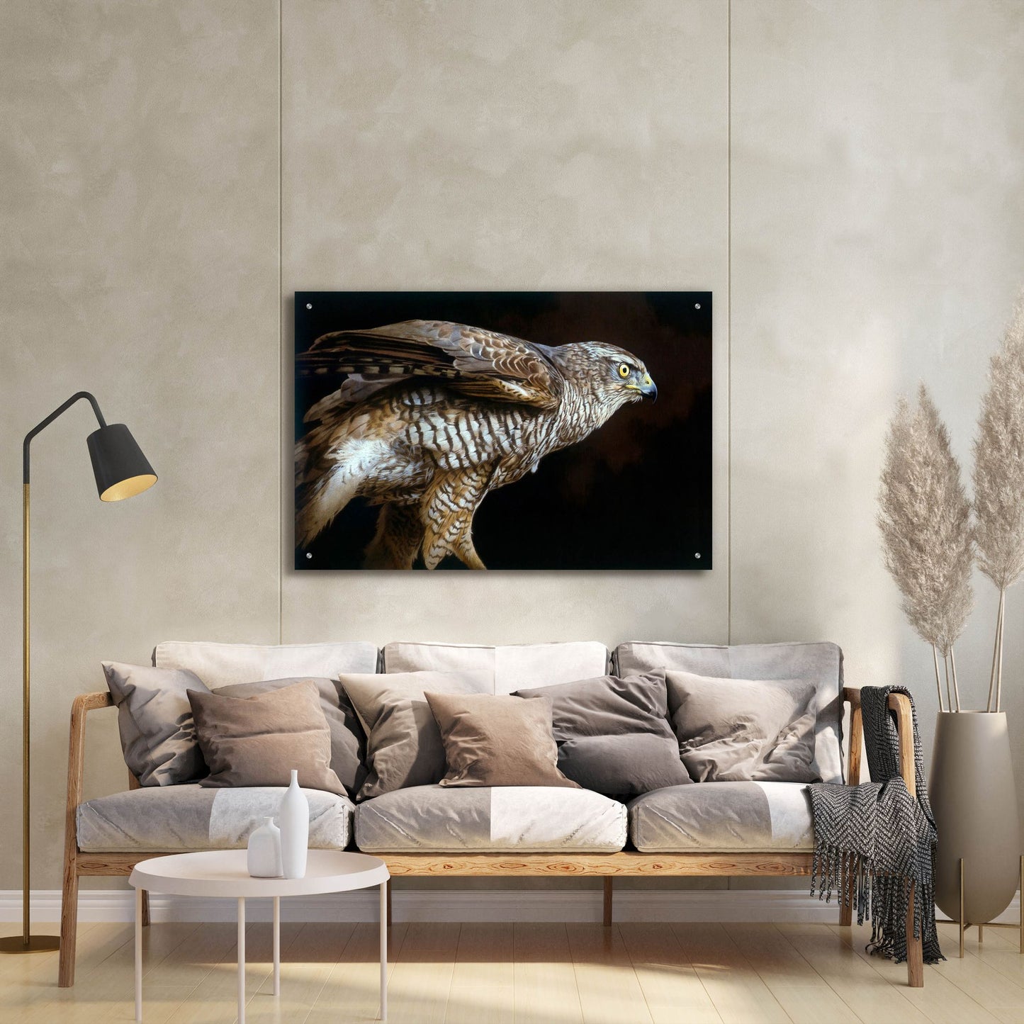 Epic Art 'Watchful' by Joh Naito, Acrylic Glass Wall Art,36x24