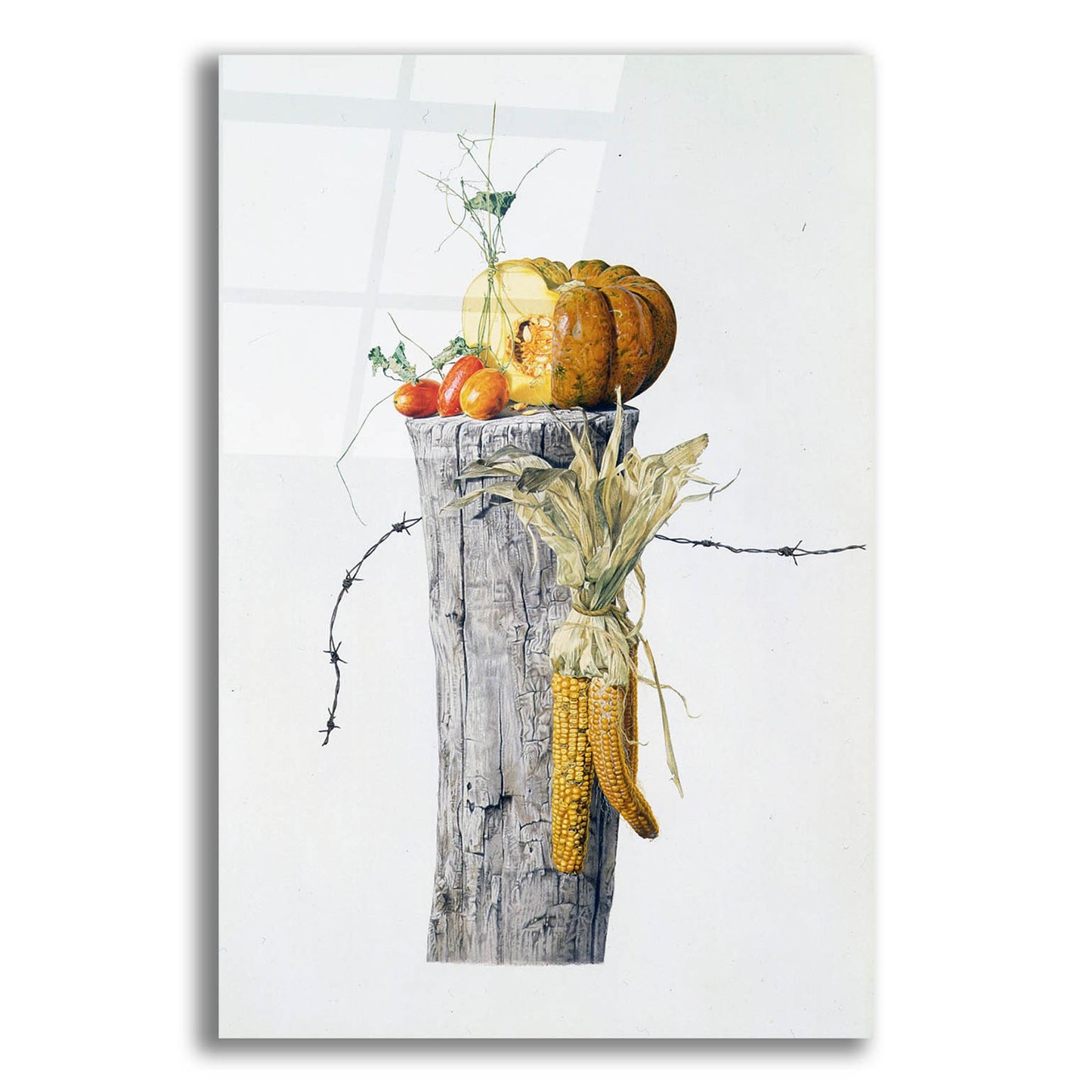 Epic Art 'Autumn Elements' by Joh Naito, Acrylic Glass Wall Art,12x16