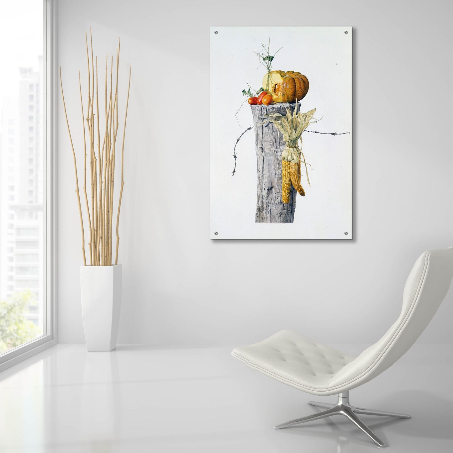 Epic Art 'Autumn Elements' by Joh Naito, Acrylic Glass Wall Art,24x36