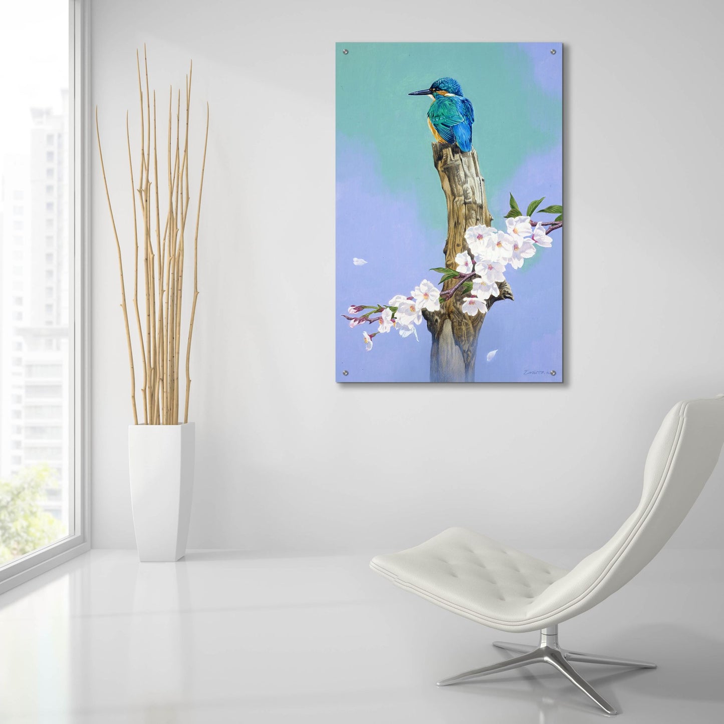 Epic Art 'High Perch' by Joh Naito, Acrylic Glass Wall Art,24x36