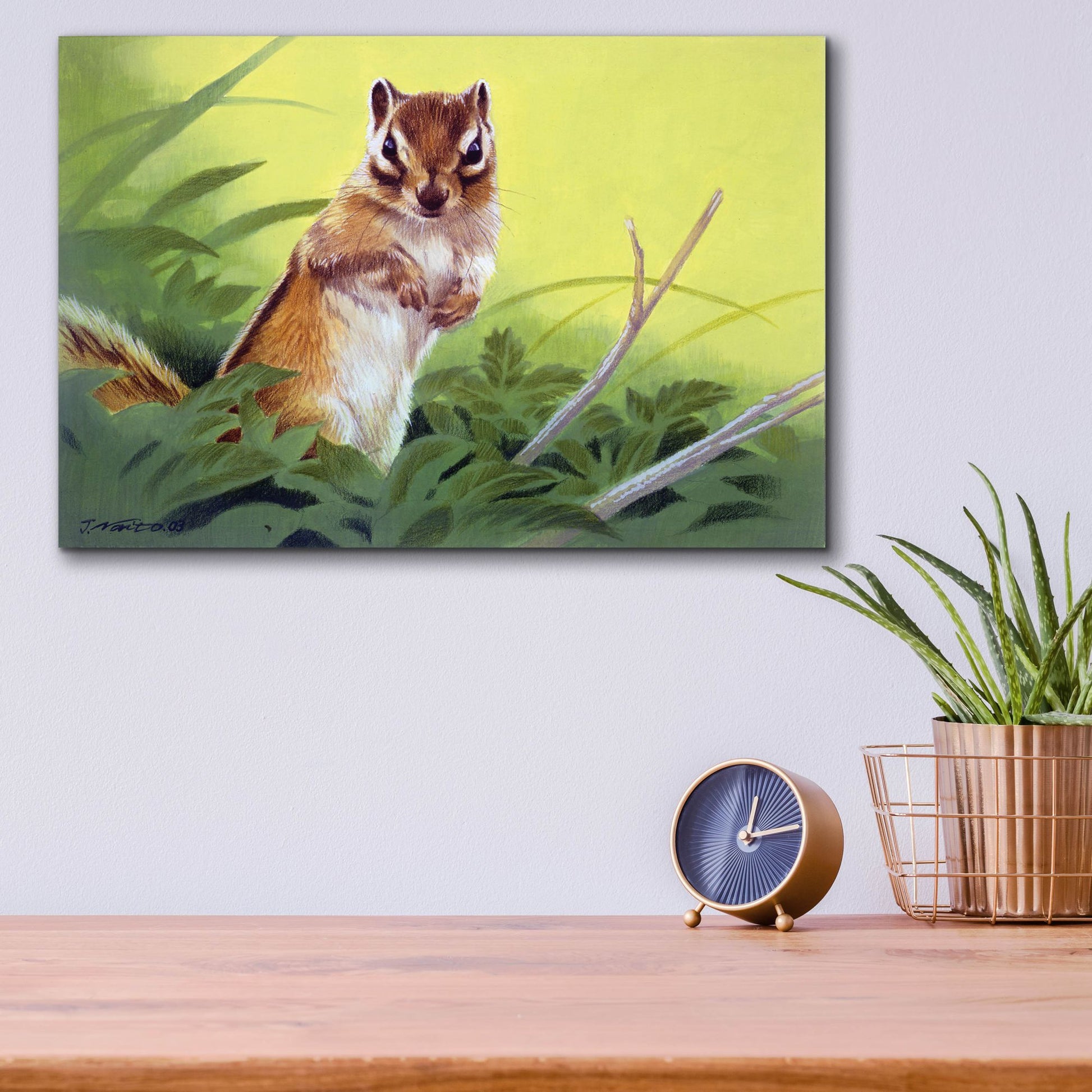 Epic Art 'Pondering' by Joh Naito, Acrylic Glass Wall Art,16x12