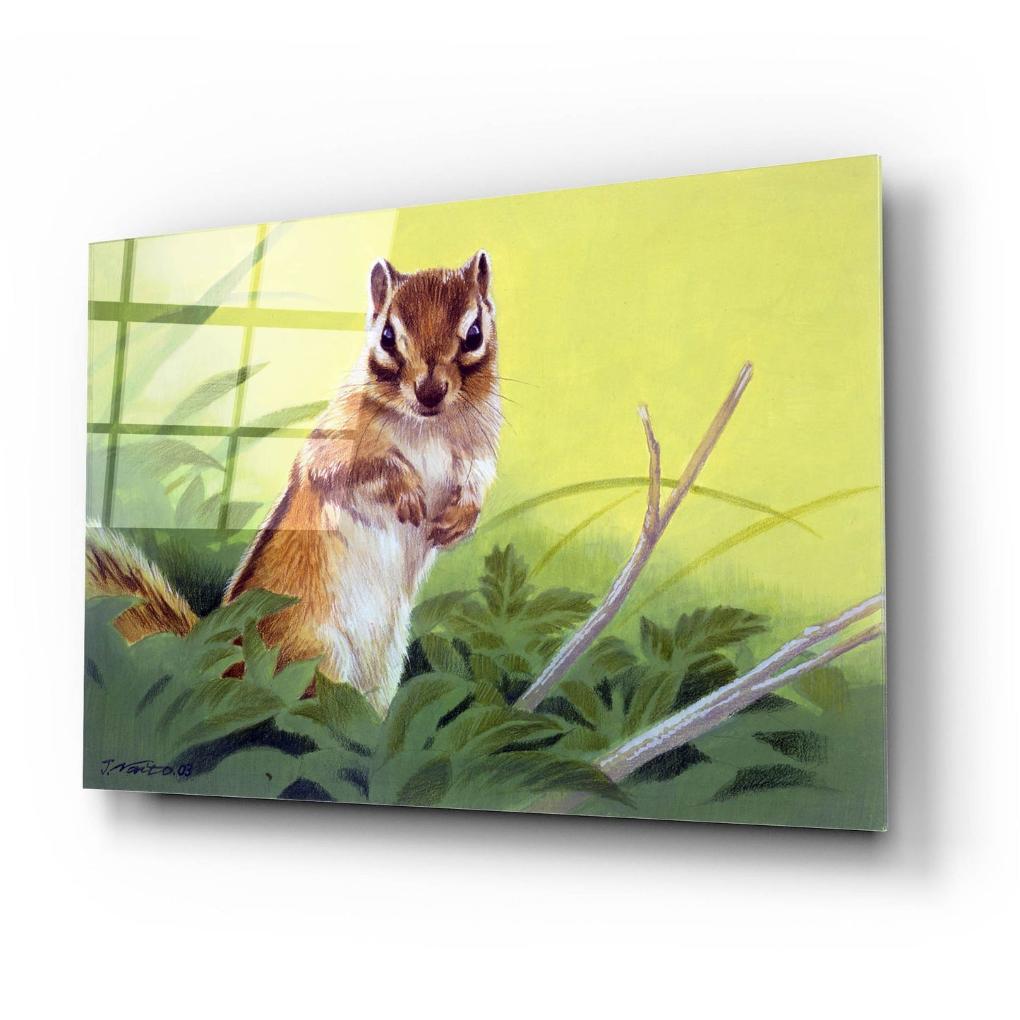 Epic Art 'Pondering' by Joh Naito, Acrylic Glass Wall Art,24x16