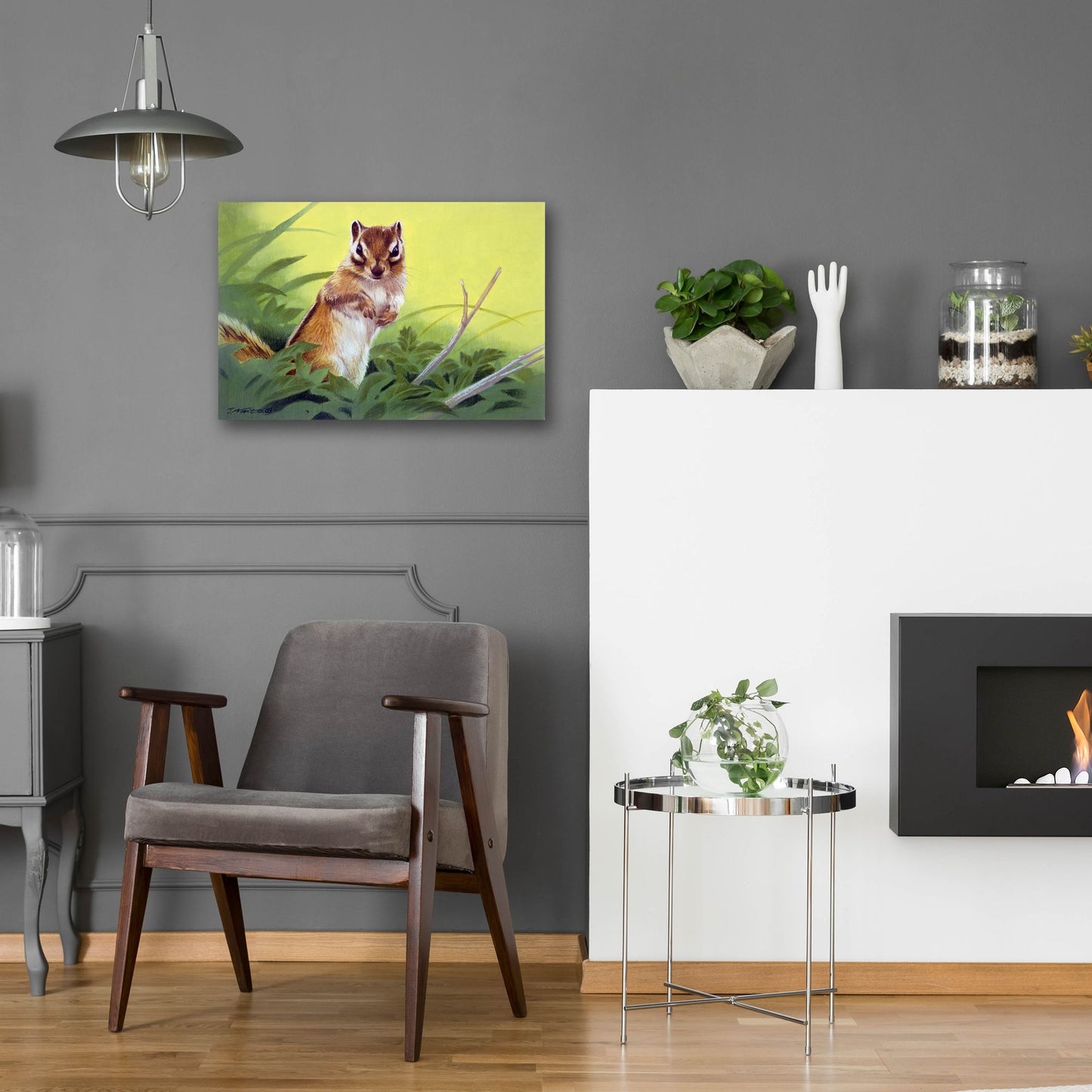 Epic Art 'Pondering' by Joh Naito, Acrylic Glass Wall Art,24x16