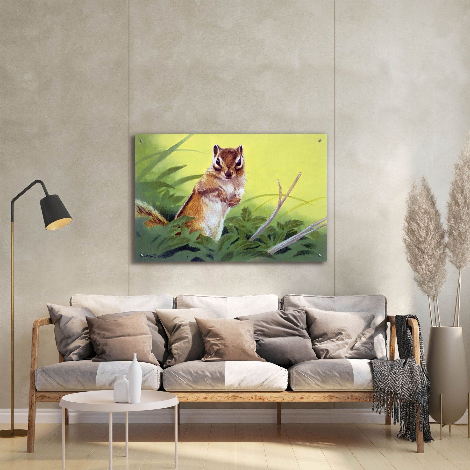 Epic Art 'Pondering' by Joh Naito, Acrylic Glass Wall Art,36x24