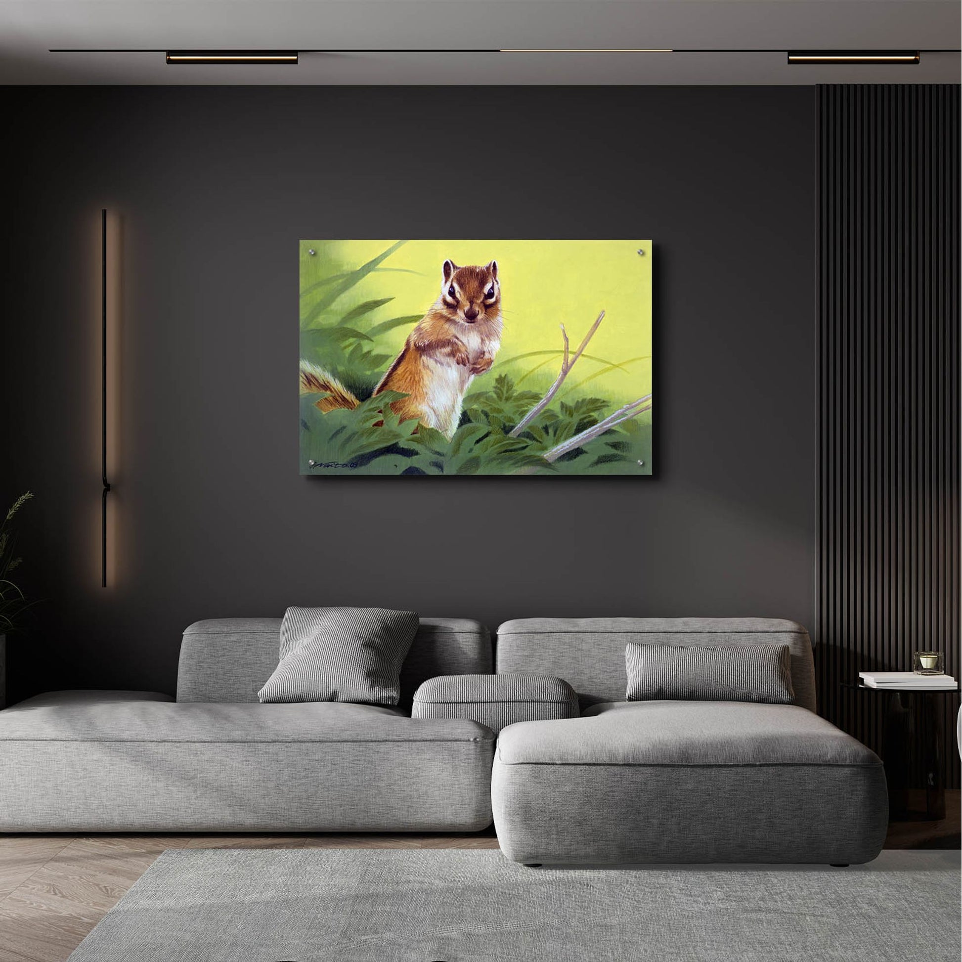 Epic Art 'Pondering' by Joh Naito, Acrylic Glass Wall Art,36x24