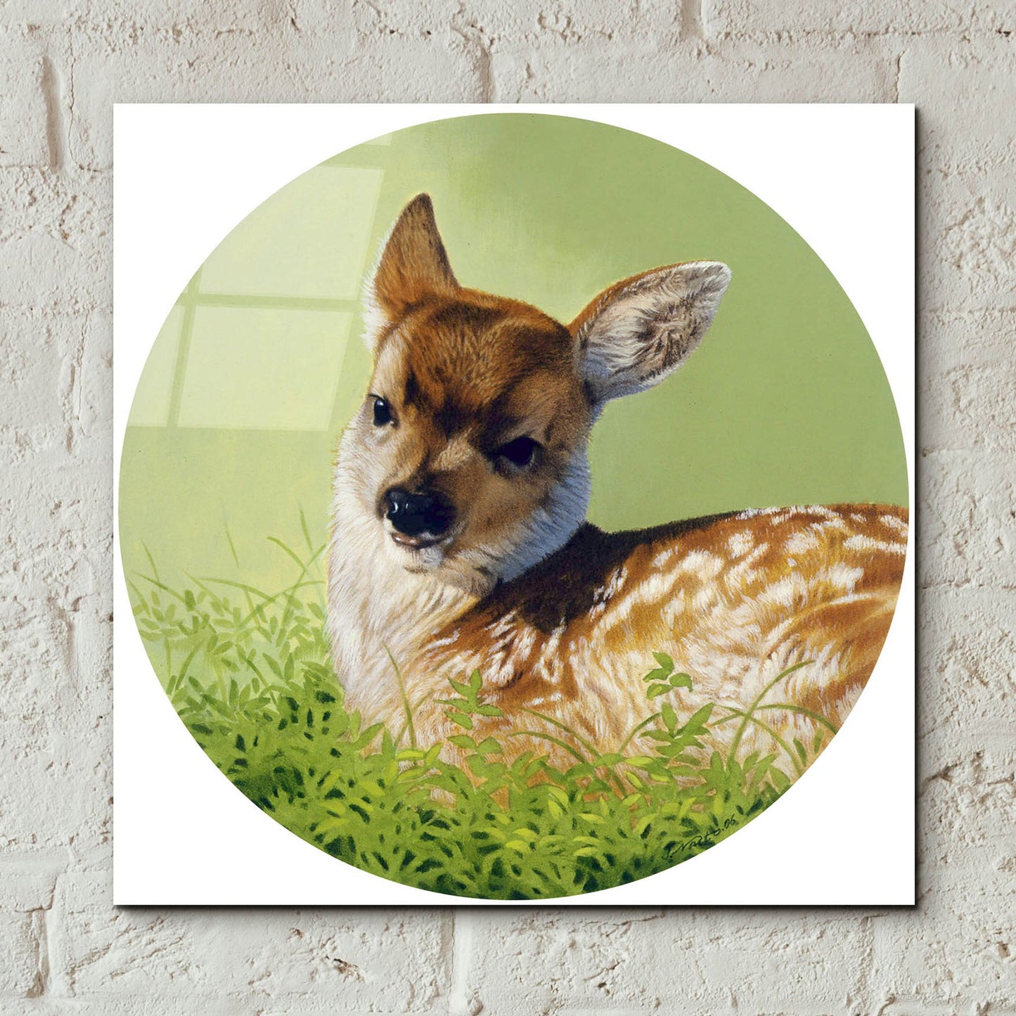 Epic Art 'Soft Light' by Joh Naito, Acrylic Glass Wall Art,12x12