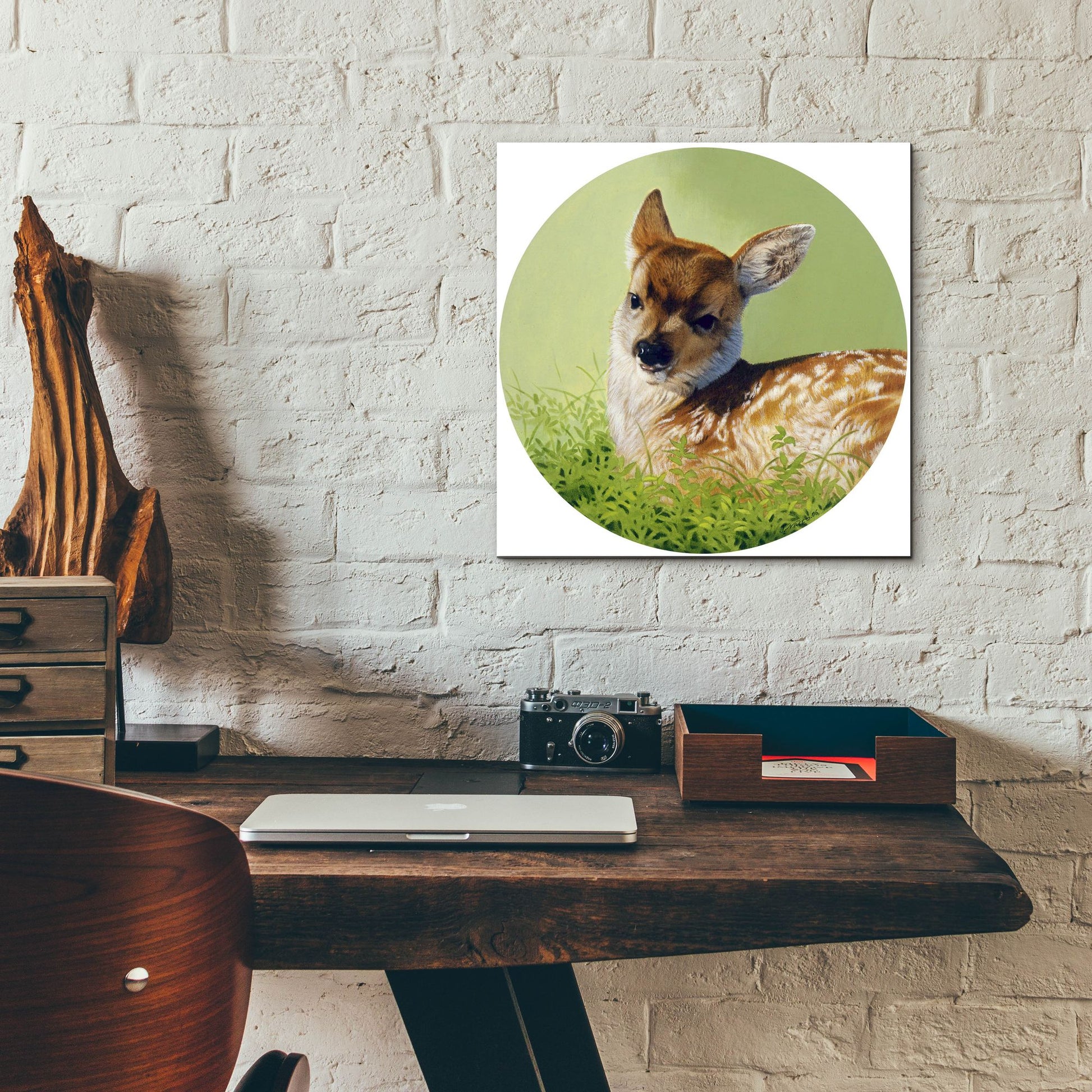 Epic Art 'Soft Light' by Joh Naito, Acrylic Glass Wall Art,12x12