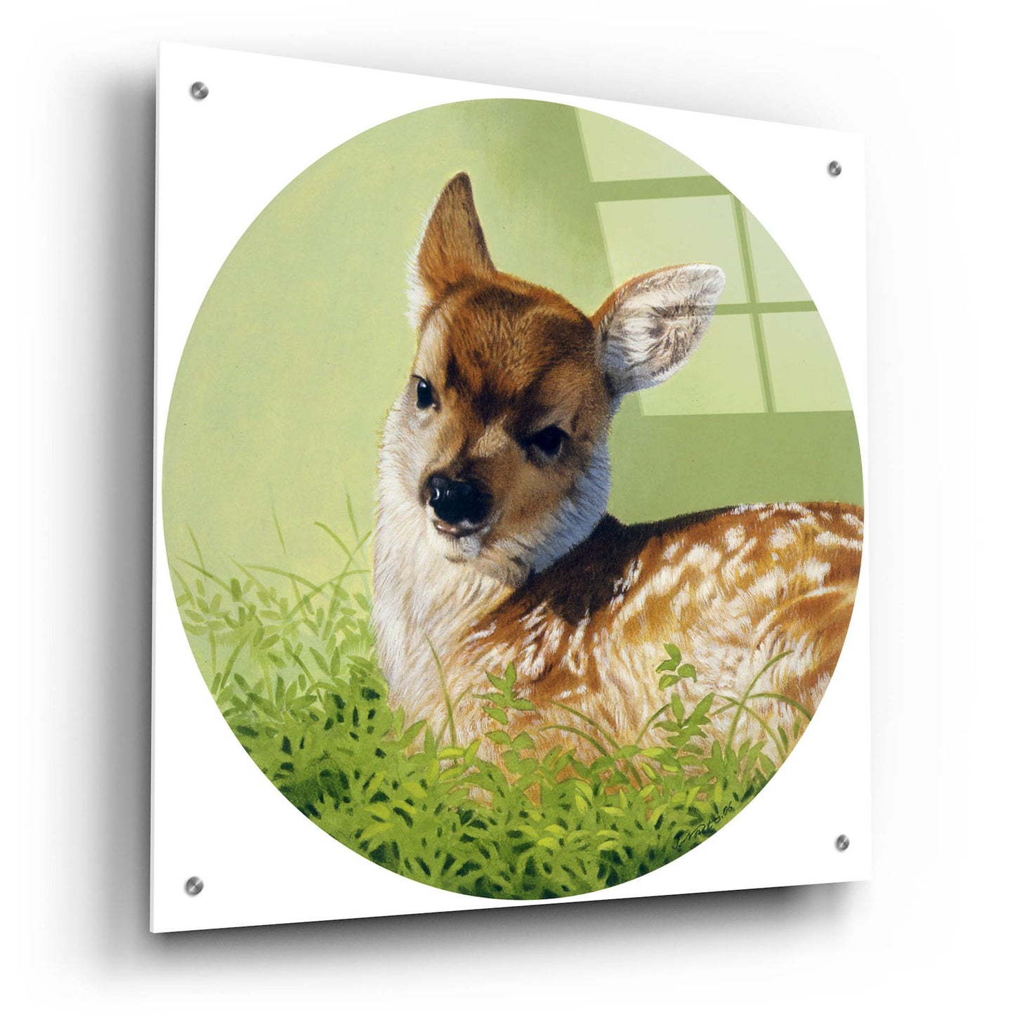 Epic Art 'Soft Light' by Joh Naito, Acrylic Glass Wall Art,24x24