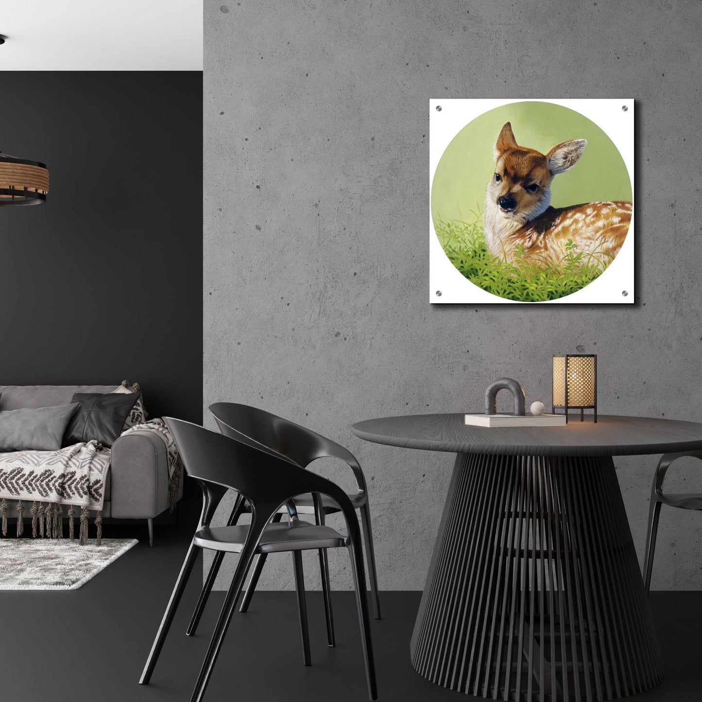 Epic Art 'Soft Light' by Joh Naito, Acrylic Glass Wall Art,24x24