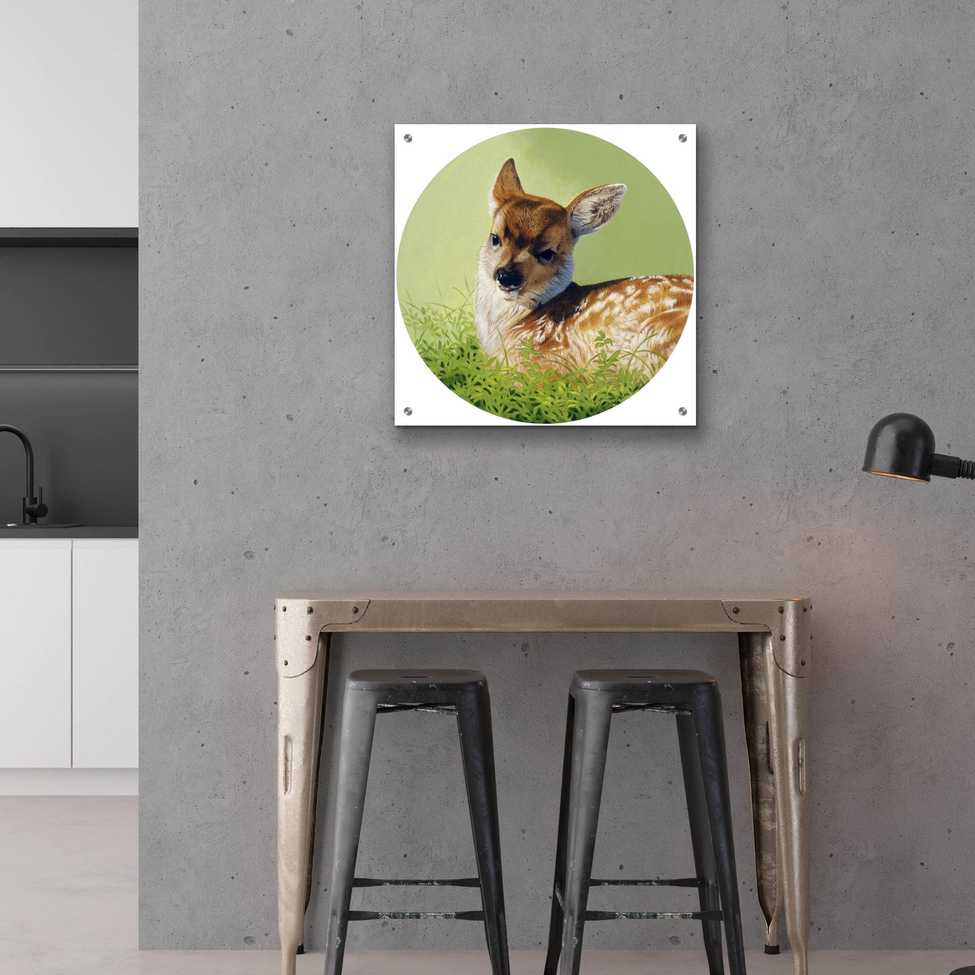 Epic Art 'Soft Light' by Joh Naito, Acrylic Glass Wall Art,24x24