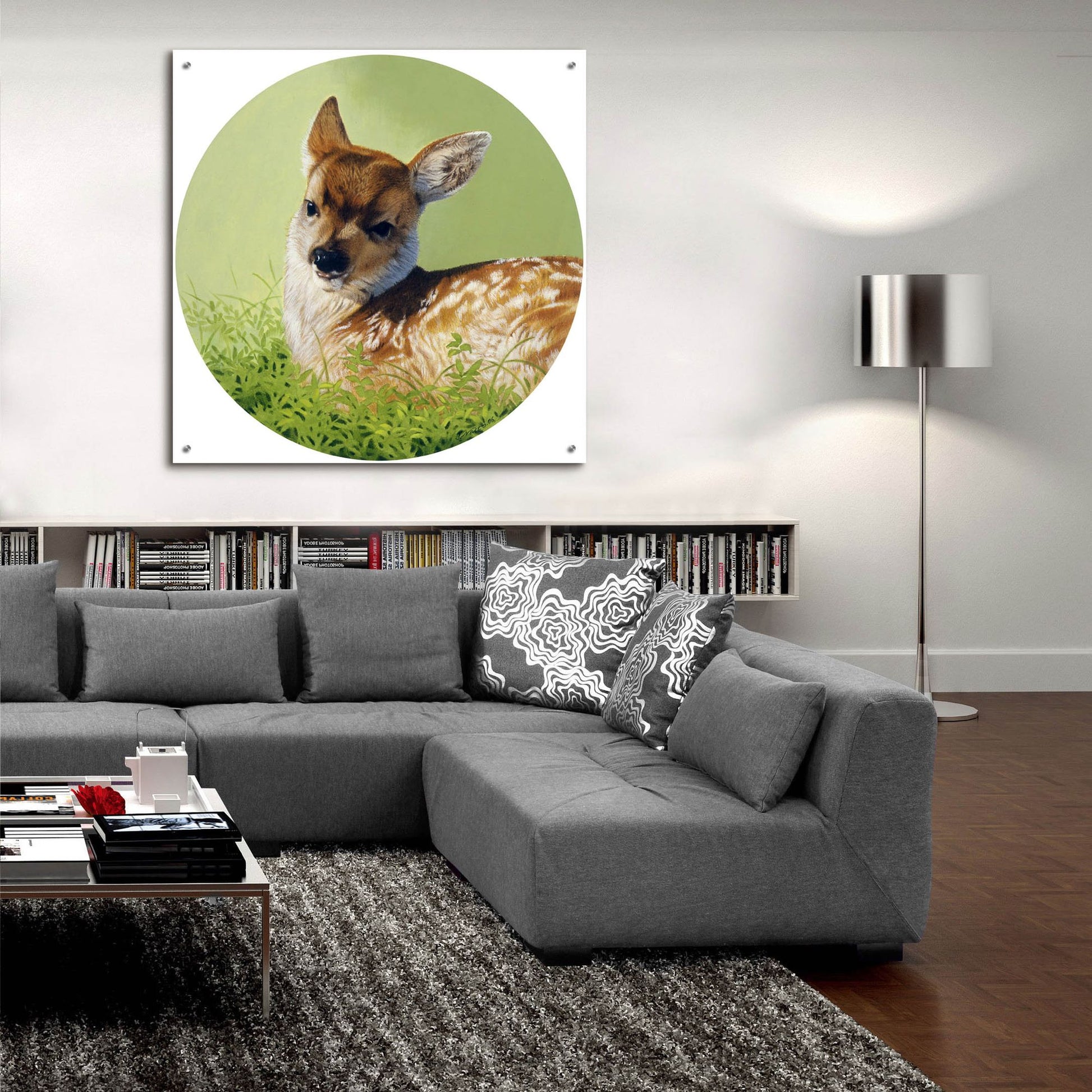 Epic Art 'Soft Light' by Joh Naito, Acrylic Glass Wall Art,36x36