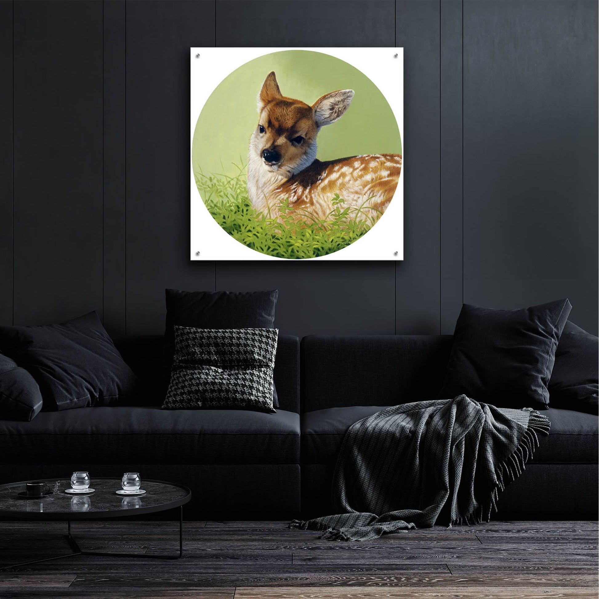 Epic Art 'Soft Light' by Joh Naito, Acrylic Glass Wall Art,36x36