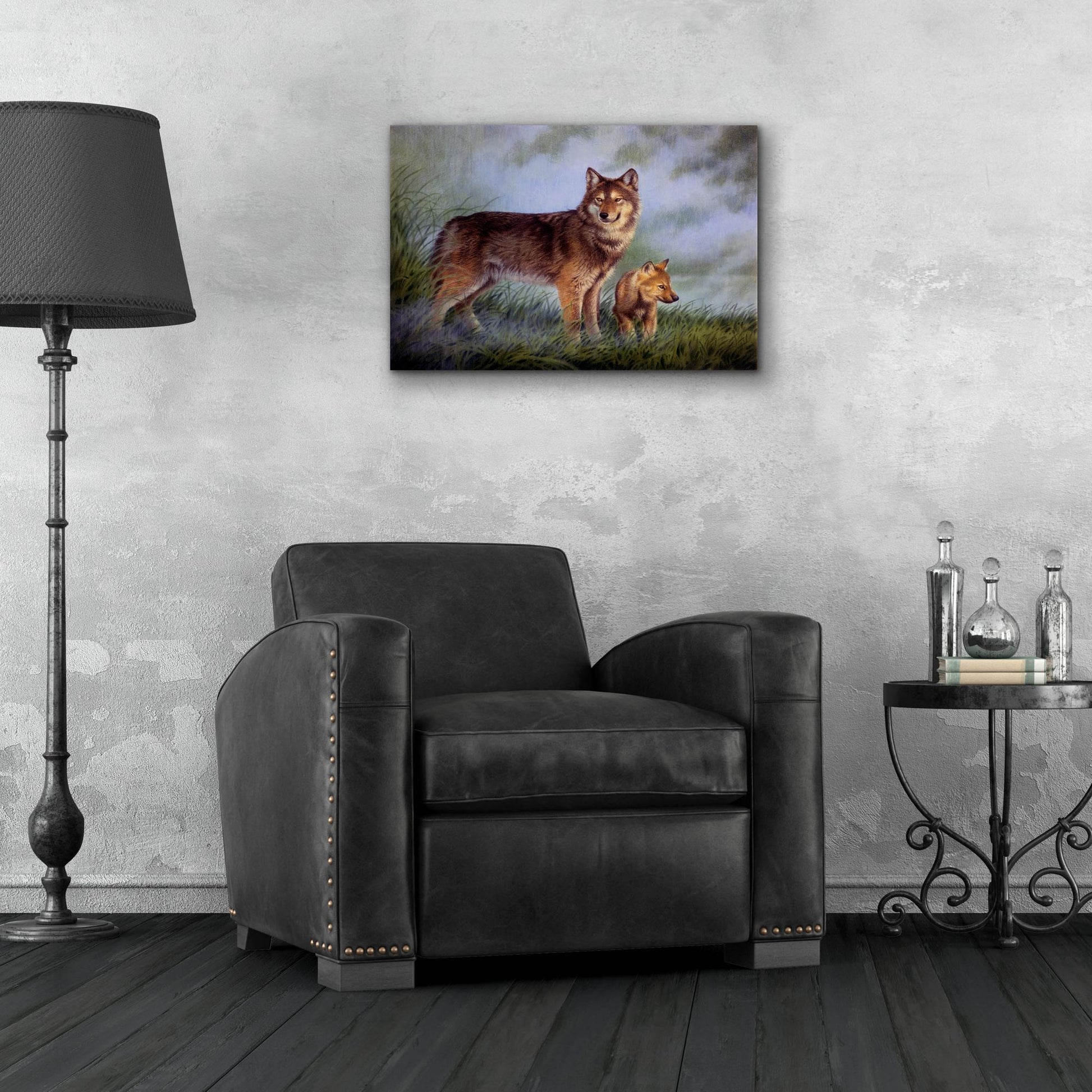 Epic Art 'Careful Watch' by Joh Naito, Acrylic Glass Wall Art,24x16