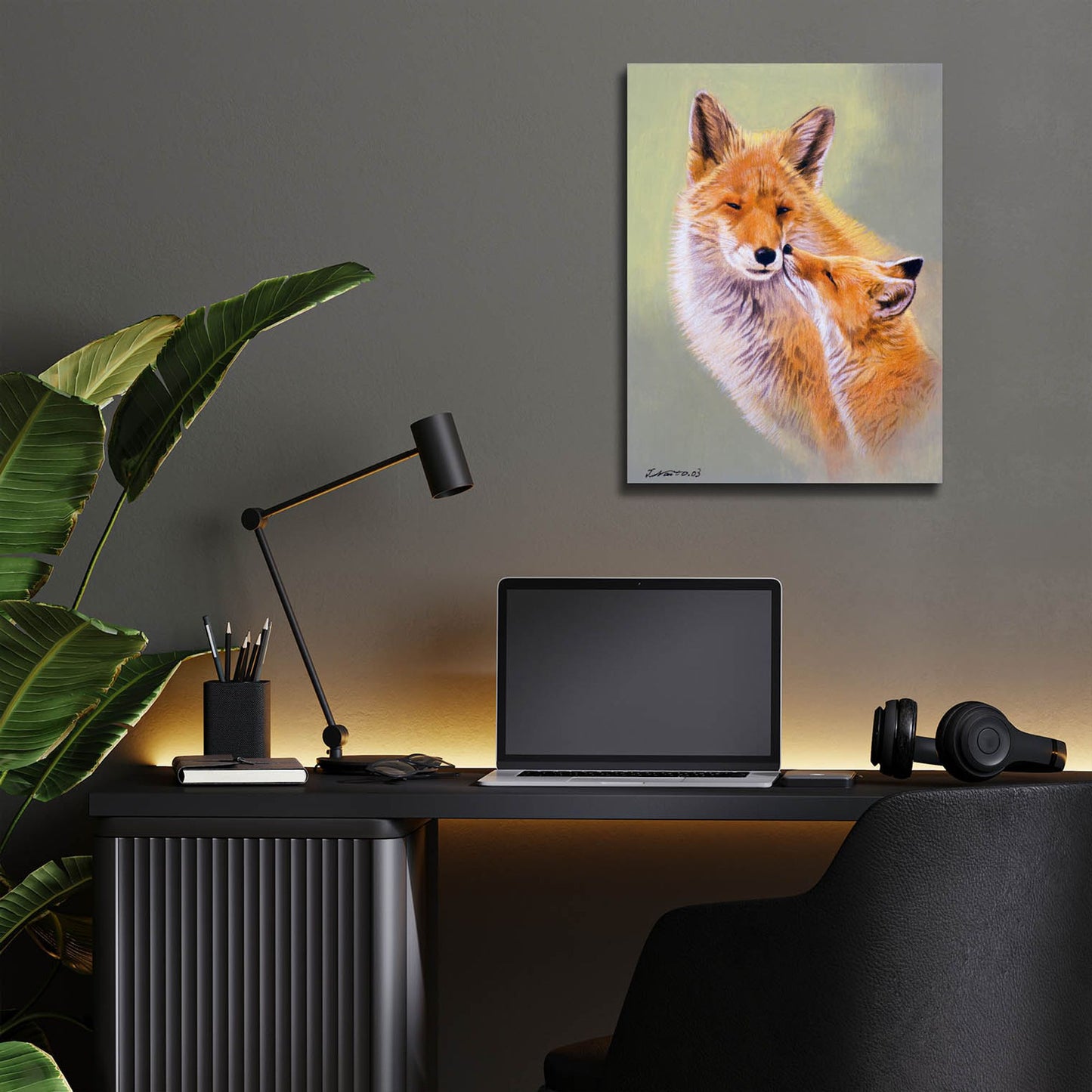 Epic Art 'Mother'S Love' by Joh Naito, Acrylic Glass Wall Art,12x16