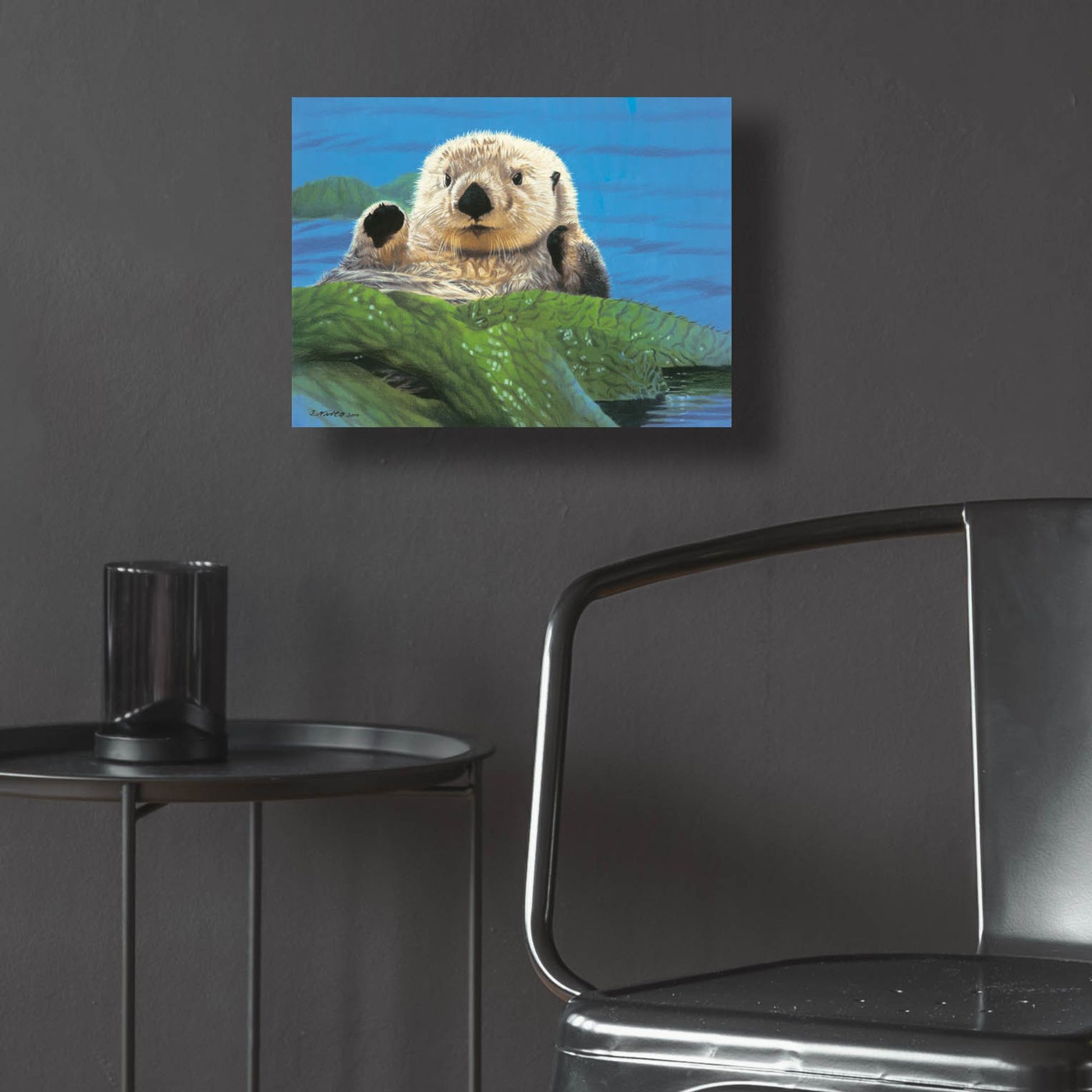 Epic Art 'Afternoon Swim' by Joh Naito, Acrylic Glass Wall Art,16x12
