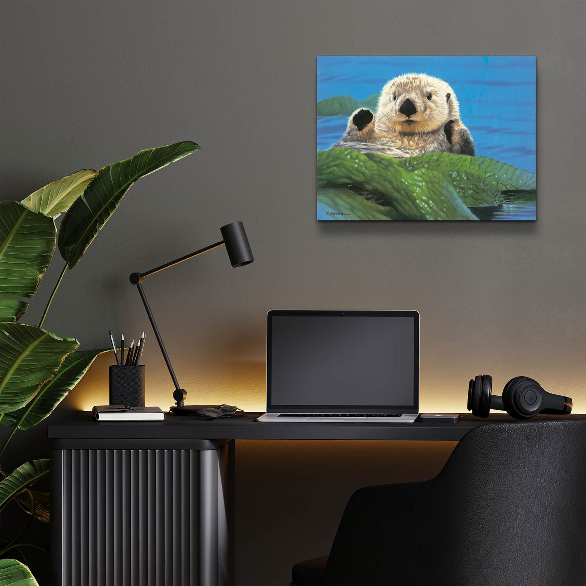 Epic Art 'Afternoon Swim' by Joh Naito, Acrylic Glass Wall Art,16x12