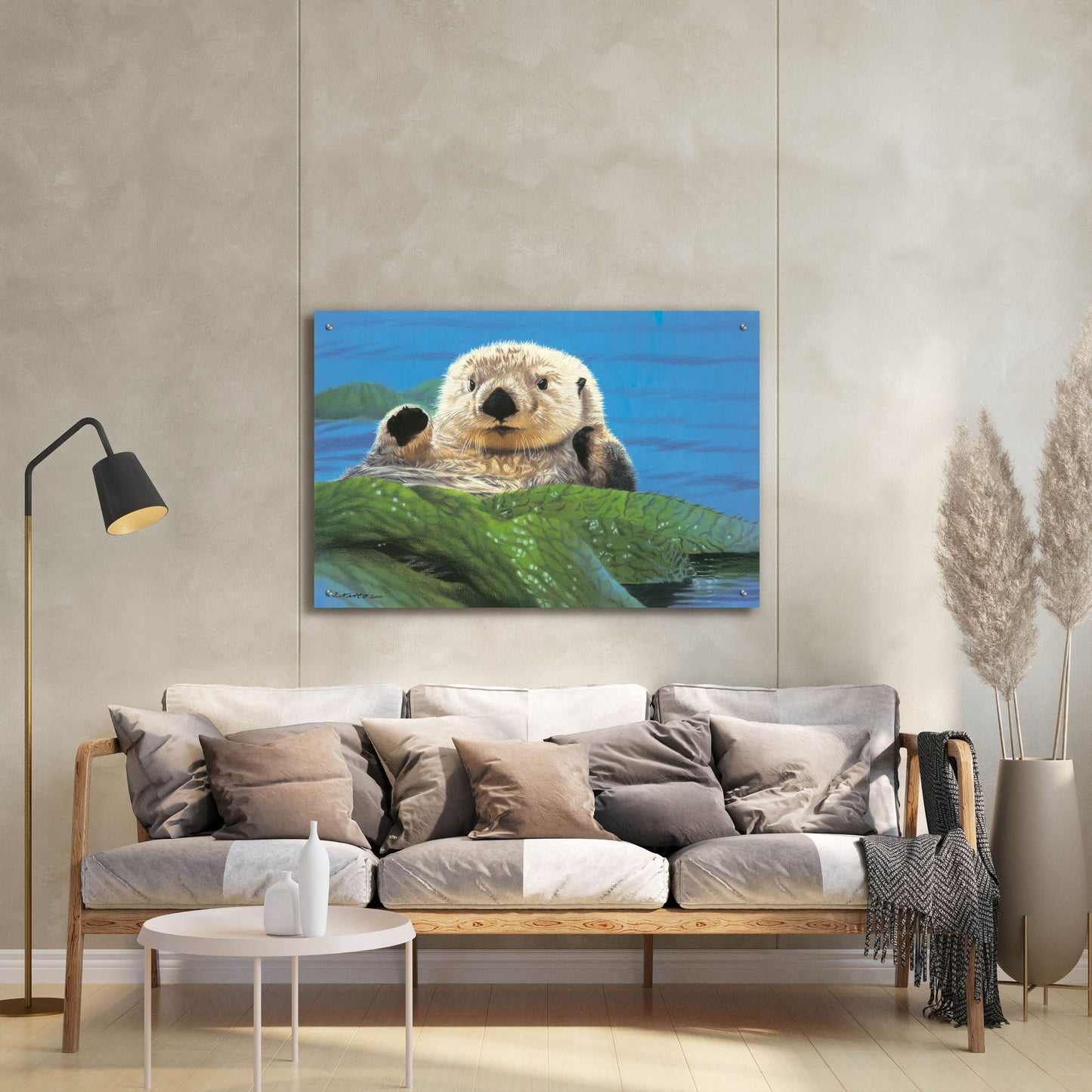 Epic Art 'Afternoon Swim' by Joh Naito, Acrylic Glass Wall Art,36x24