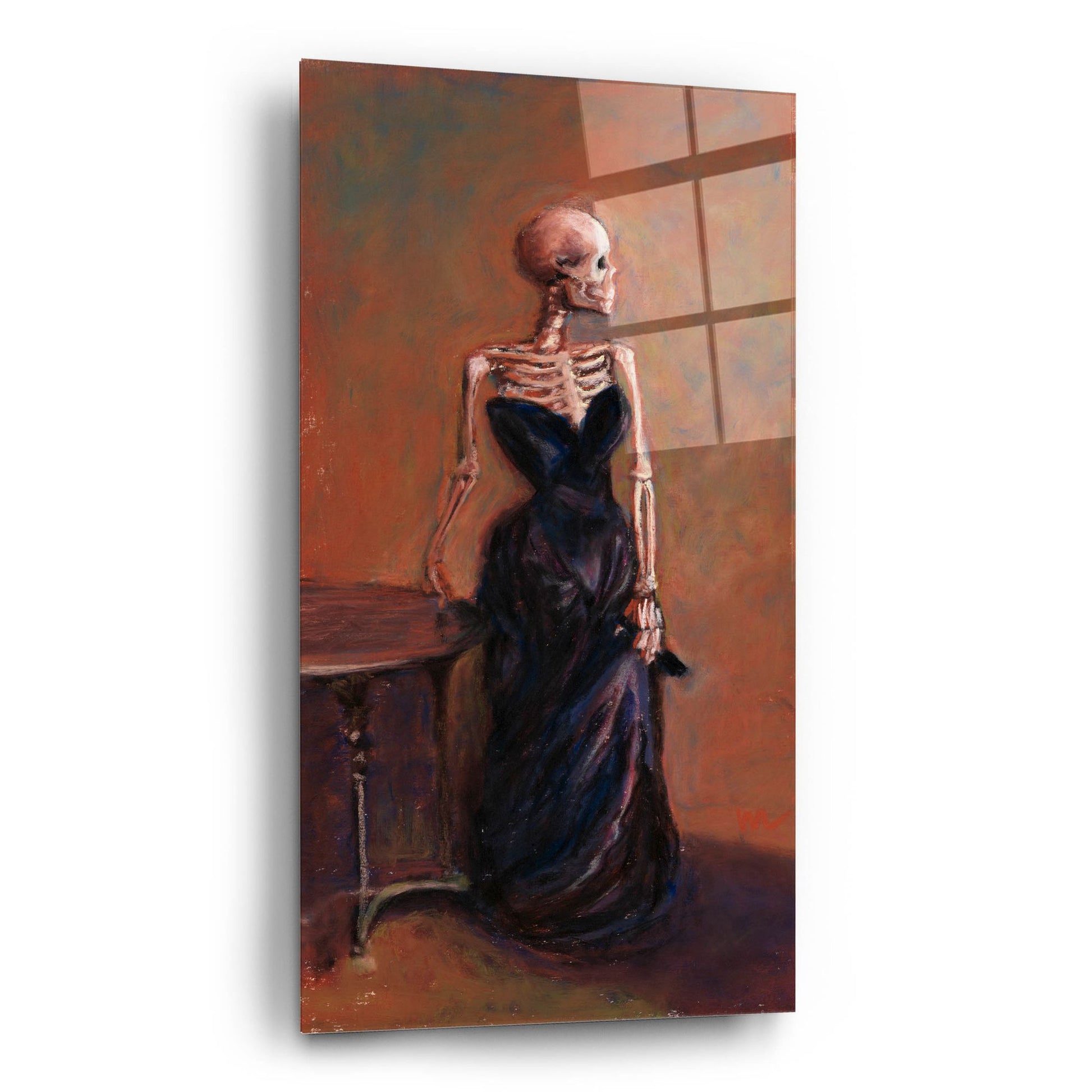 Epic Art 'Madame X-Ray' by Marie Marfia Fine Art, Acrylic Glass Wall Art,12x24