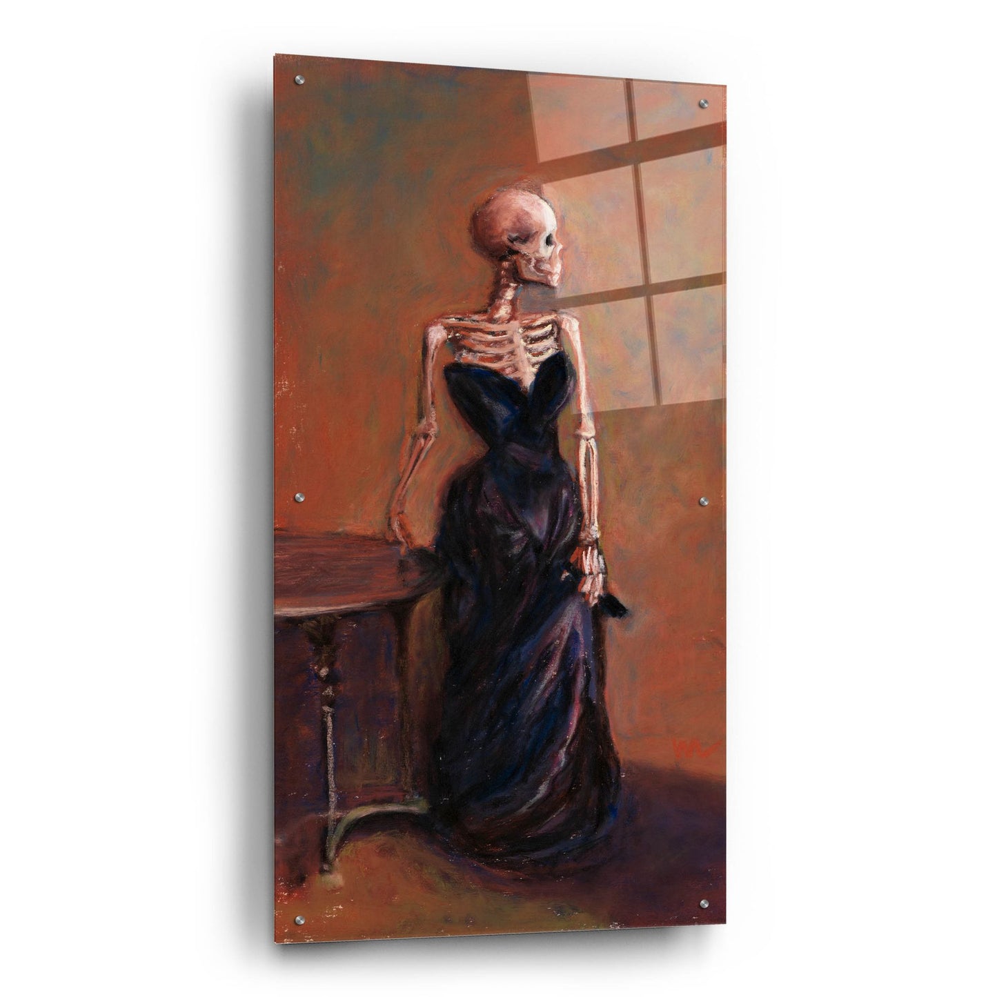 Epic Art 'Madame X-Ray' by Marie Marfia Fine Art, Acrylic Glass Wall Art,24x48