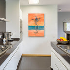 Epic Art 'Skelly Dancer No. 11' by Marie Marfia Fine Art, Acrylic Glass Wall Art,24x36