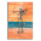Epic Art 'Skelly Dancer No. 11' by Marie Marfia Fine Art, Acrylic Glass Wall Art