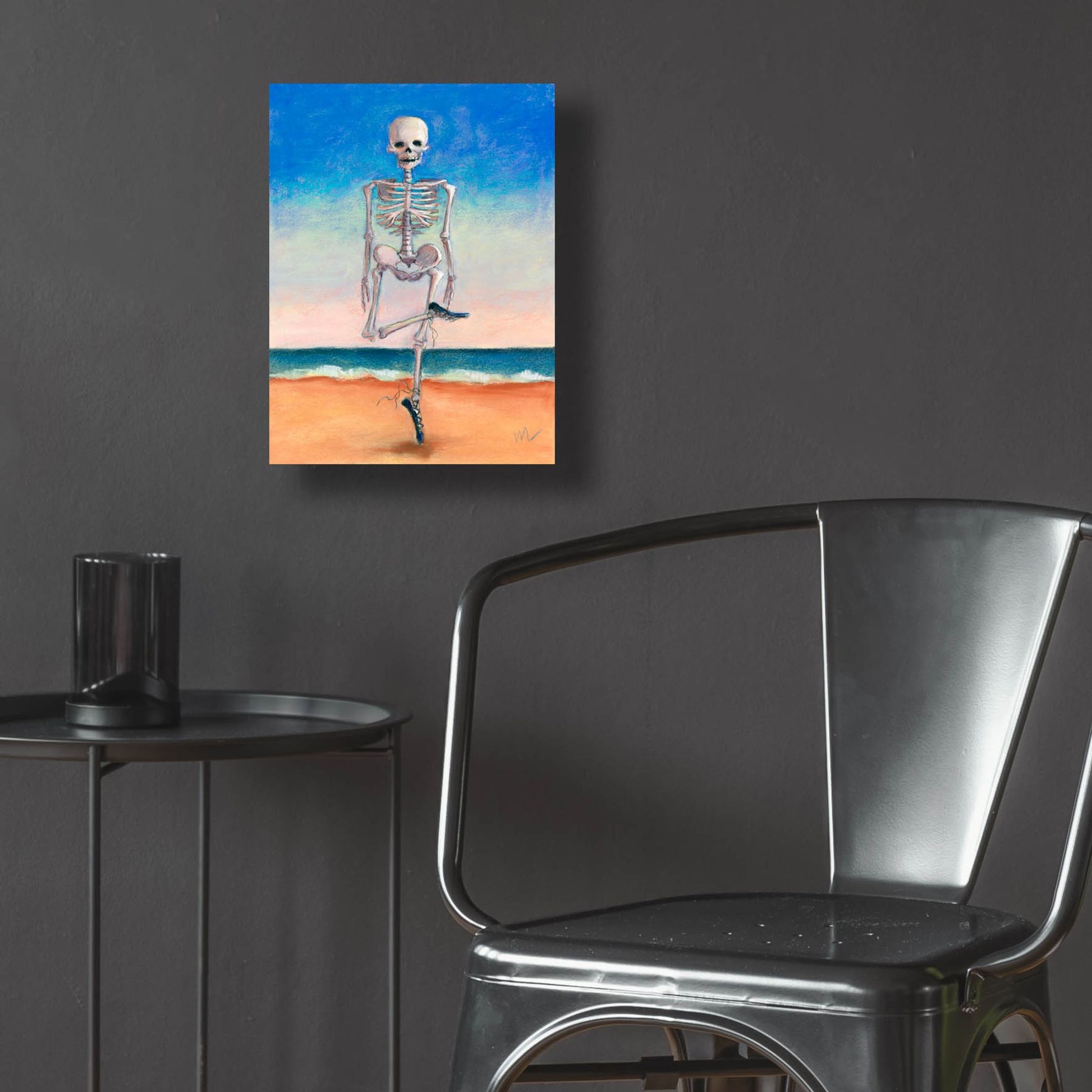 Epic Art 'Skeltic Dancer' by Marie Marfia Fine Art, Acrylic Glass Wall Art,12x16
