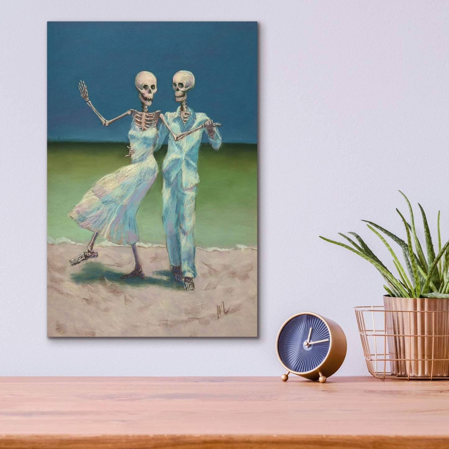 Epic Art 'Shall We Dance' by Marie Marfia Fine Art, Acrylic Glass Wall Art,12x16